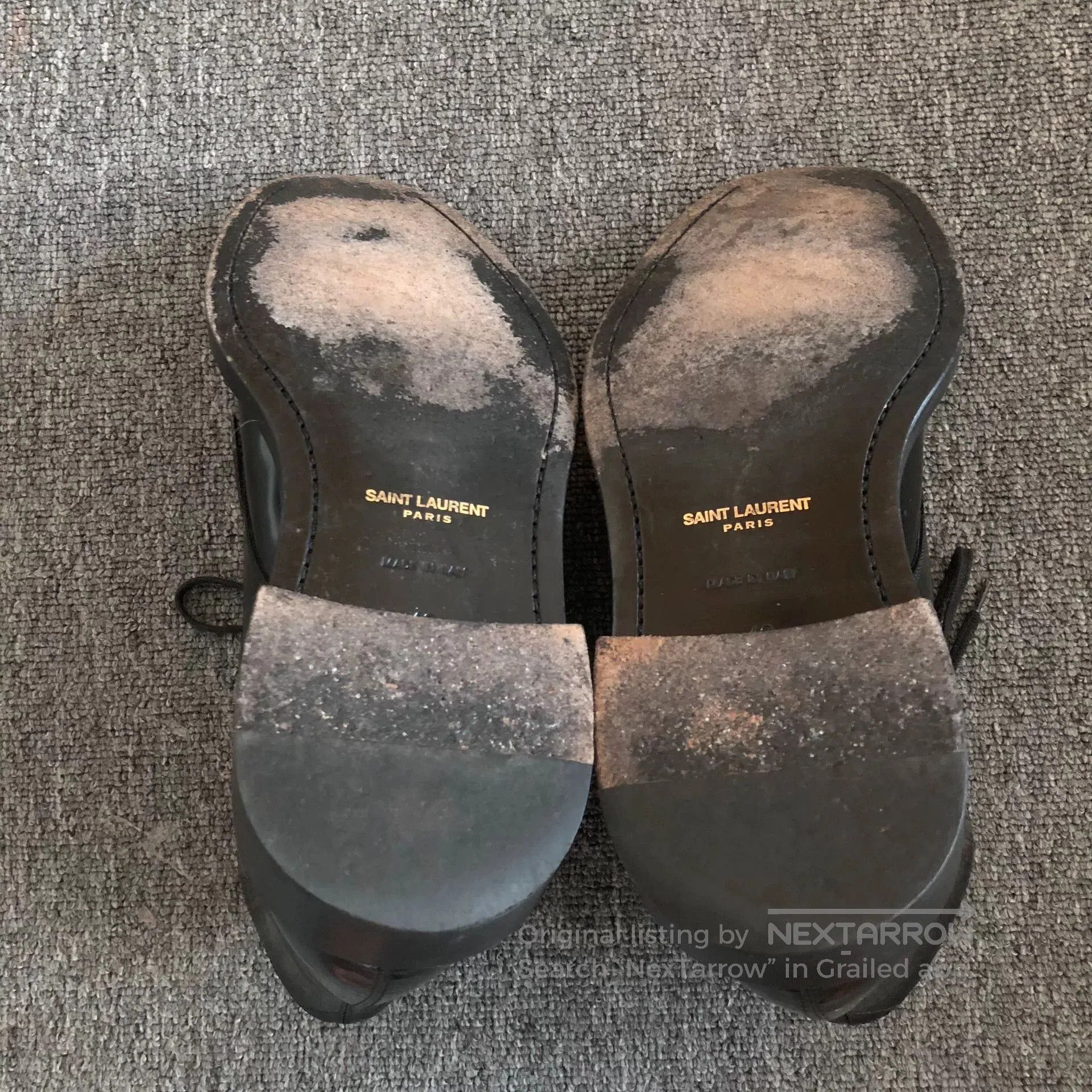 Saint Laurent Paris Saint Laurent Patent Leather High-Top Boots. Size US 9 / EU 42 - 4 Thumbnail