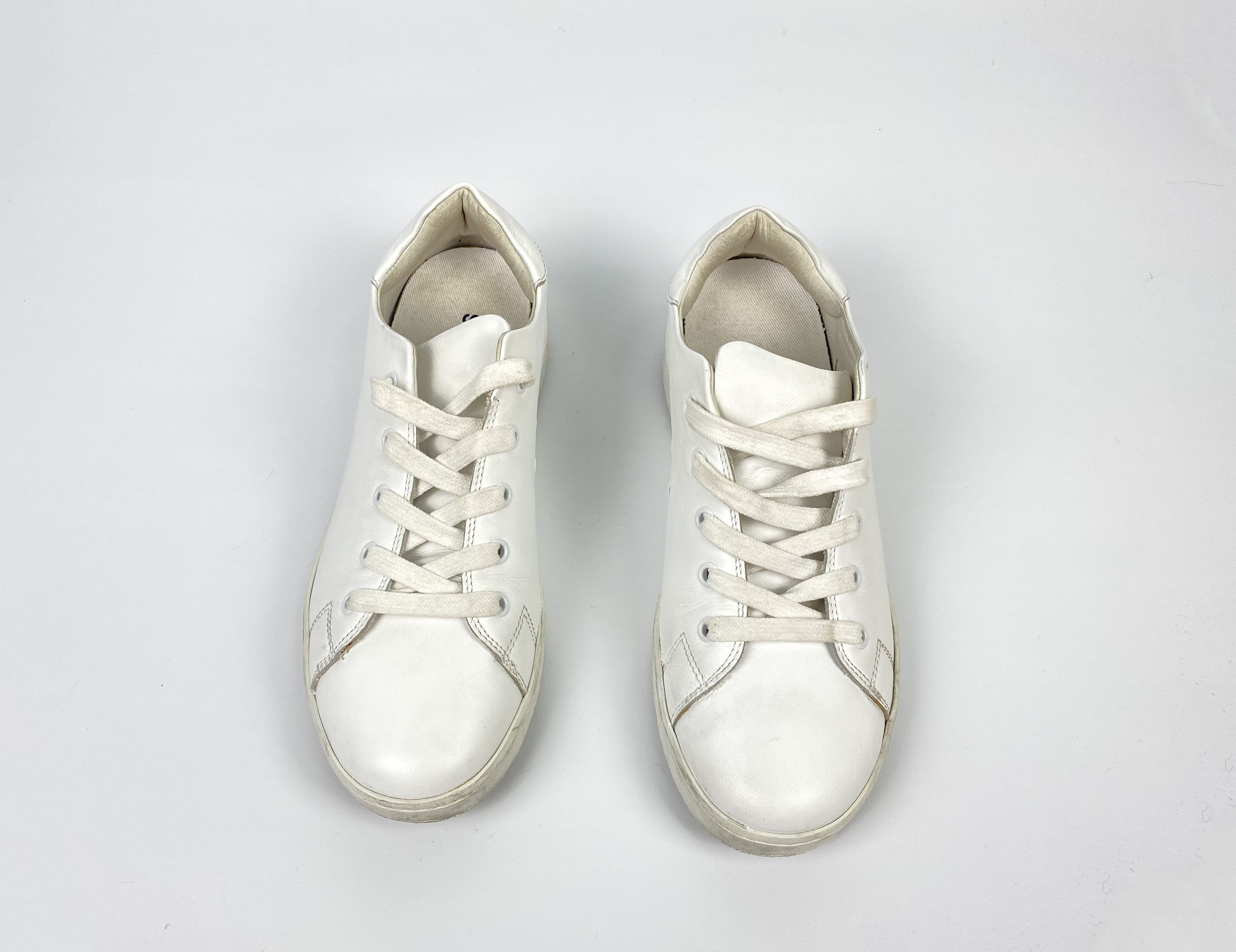 A.P.C. A.P.C. Leather White Sneaker Size US 7 / EU 40 - 4 Thumbnail