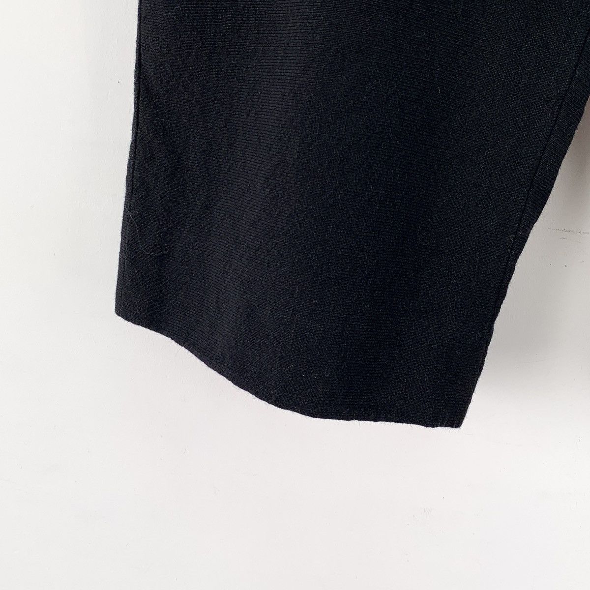Louis Vuitton Louis Vuitton Black Linen Wool Blend Straight Shorts K26WX Size 24" / US 00 / IT 34 - 4 Thumbnail