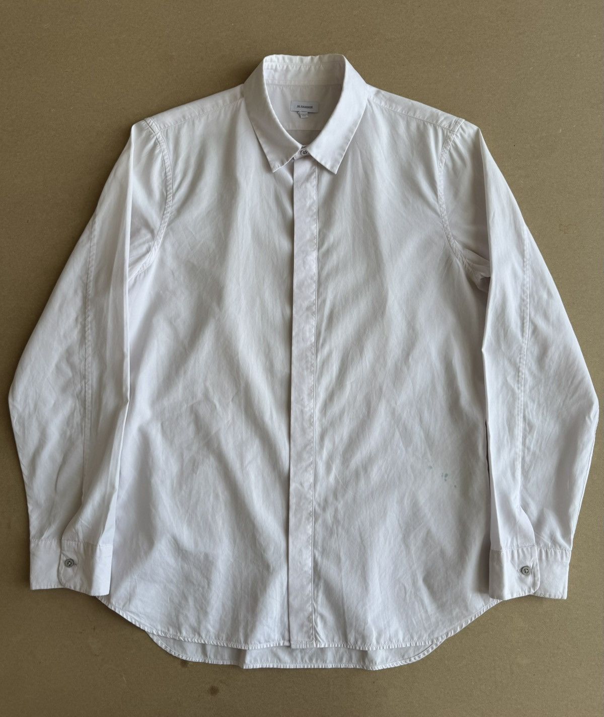 Jil Sander 2010 Jil Sander Tailor Made Dress Shirt Size US XS / EU 42 / 0 - 1 Thumbnail