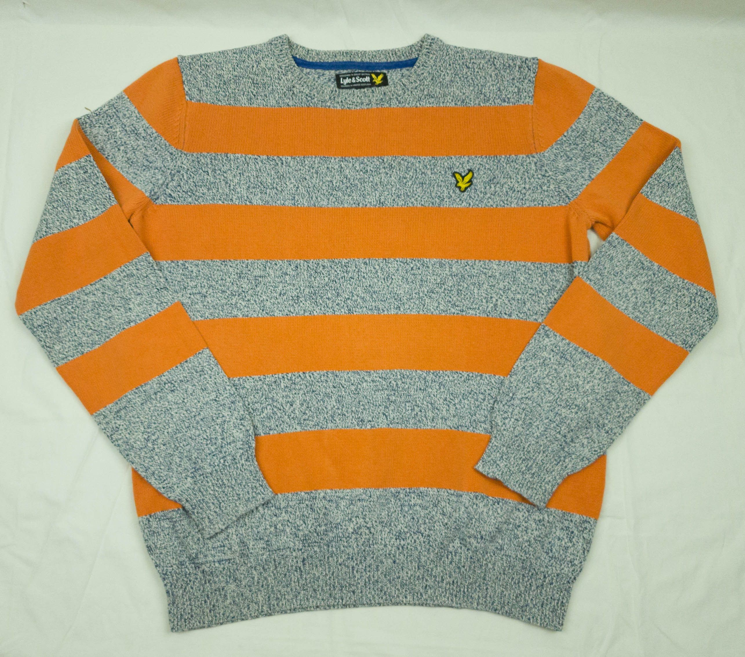Lyle & Scott Lyle Scott mens jumper cotton size M-L ( LABEL L) Size US L / EU 52-54 / 3 - 3 Thumbnail