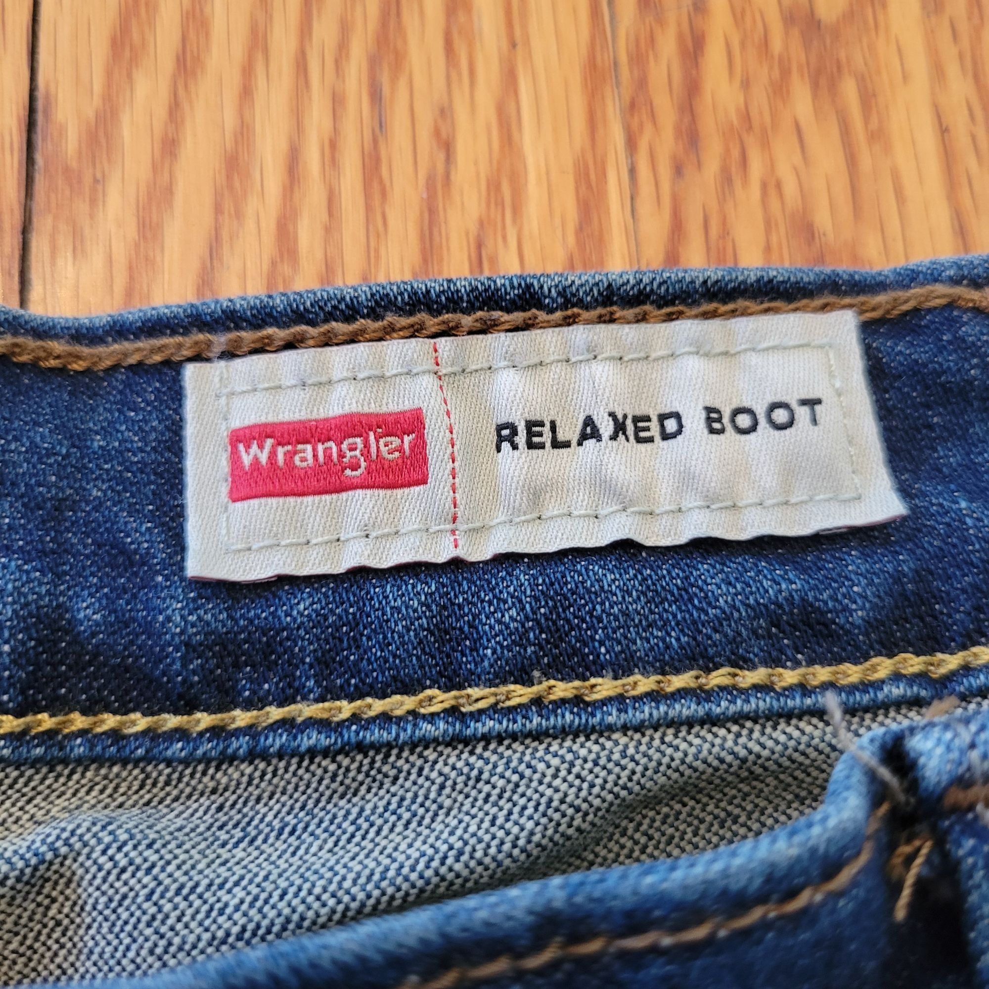 Wrangler Wrangler Relaxed Boot Jeans 38x32 Blue Denim Pants Bootcut Size US 38 / EU 54 - 6 Thumbnail