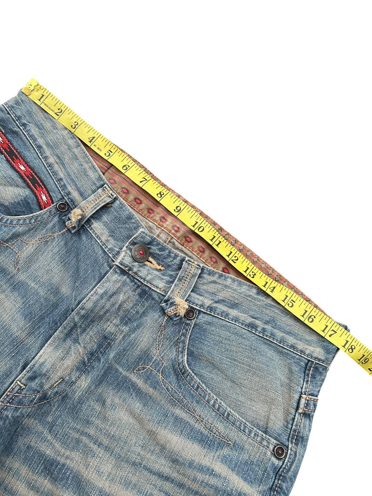 Vintage Edwin Navajo Faded Rusty Mudwash Denim Jeans ☠️🎌