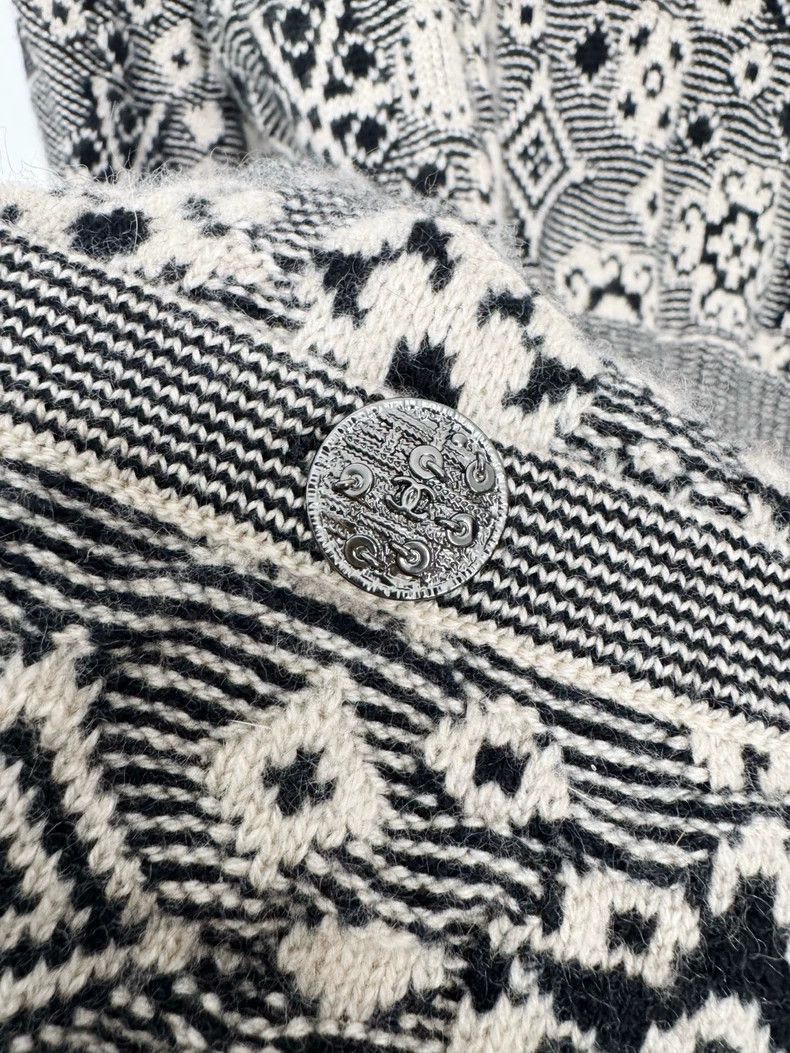 Chanel Chanel Knit Dress in Black and White -2505 Size M / US 6-8 / IT 42-44 - 3 Thumbnail