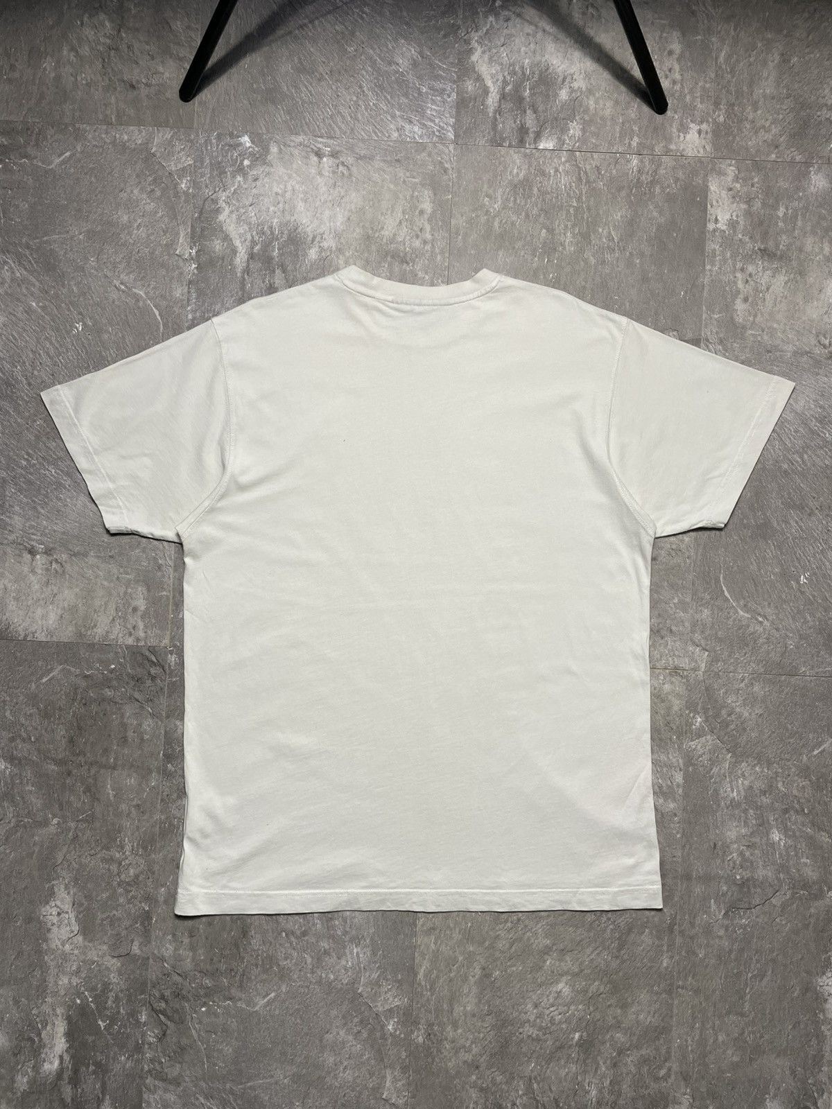 Reebok Vintage Reebok Y2k 90s Style Big Logo Beige Tee Shirt Polo Size US M / EU 48-50 / 2 - 3 Thumbnail