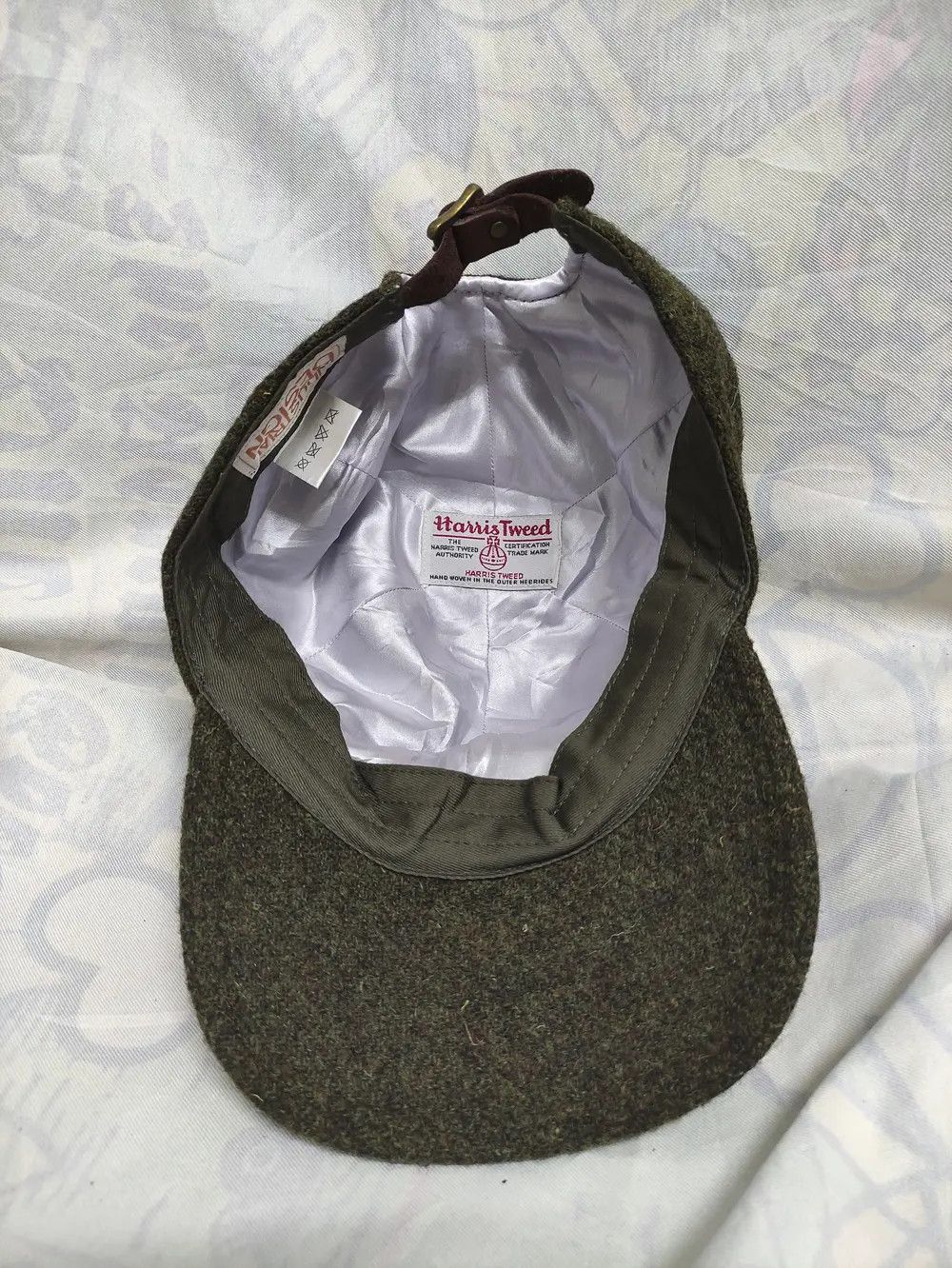 Harris Tweed HARRIS TWEED INDUSTRIAL DESIGN VINTAGE WOOL CAP Size ONE SIZE - 6 Thumbnail