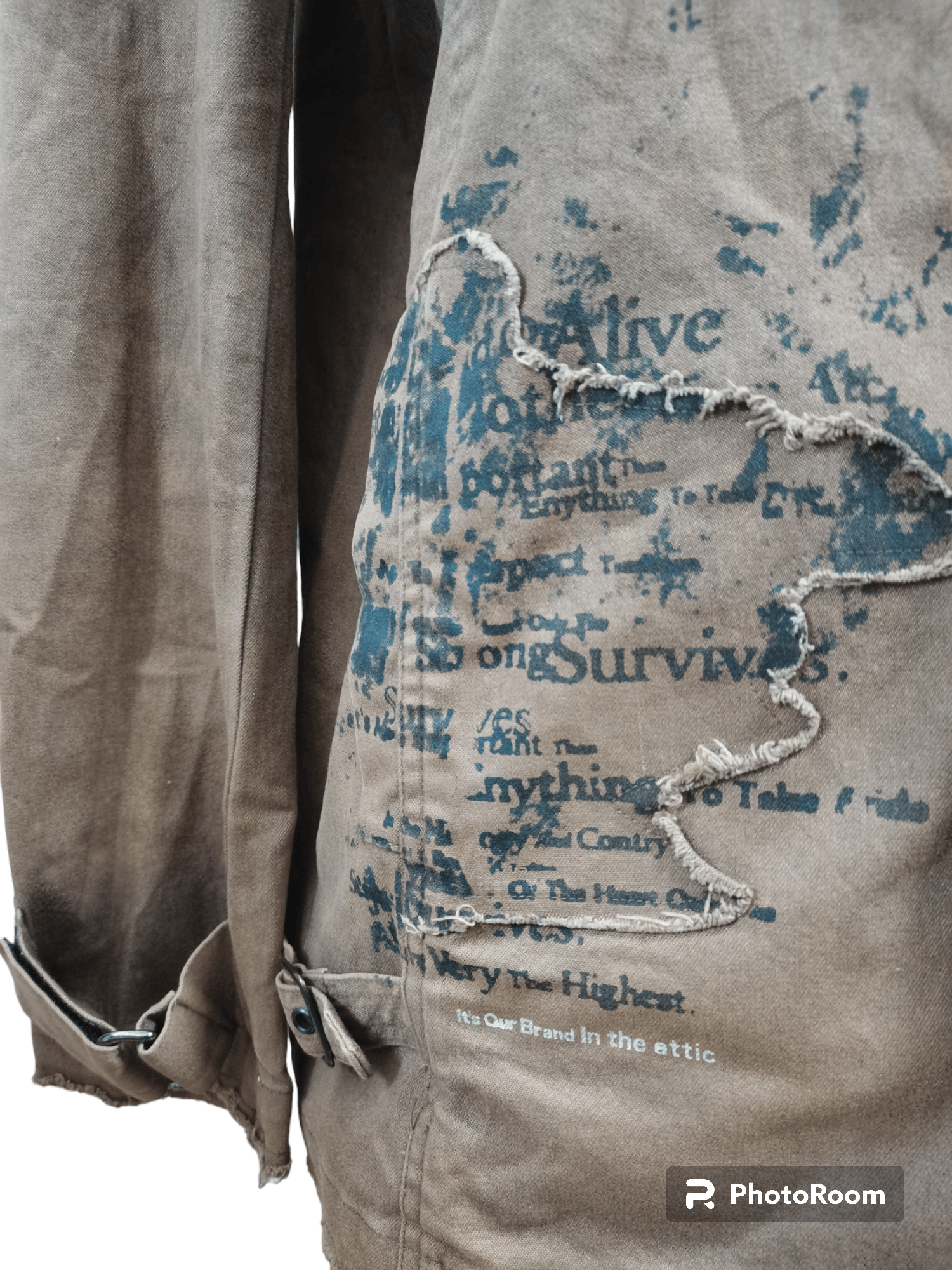 In The Attic IN THE ATTIC BORO POEM PUNK GOTHIC HOODED JACKET Size US L / EU 52-54 / 3 - 4 Thumbnail