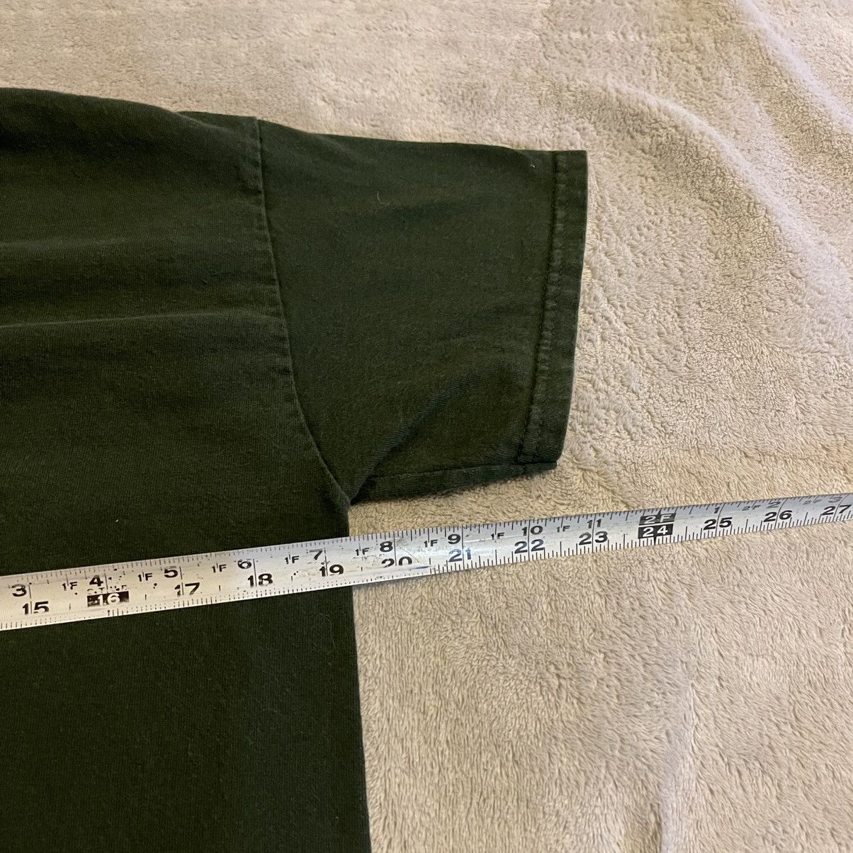 Gildan Streetwear Shirt Men Medium Green Workout Gym Casual Tee Size US M / EU 48-50 / 2 - 4 Thumbnail