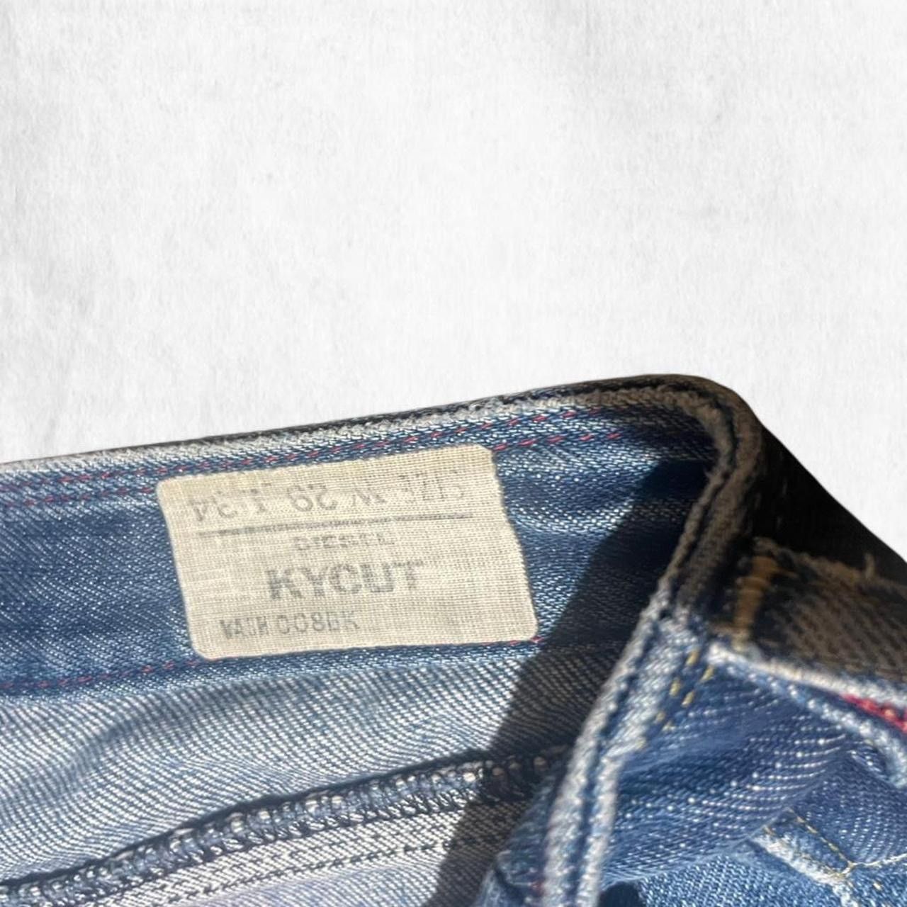 Diesel Diesel Deadstock KYCUT lowrise iconic bootcut jeans 29x24 Size 29" - 3 Thumbnail
