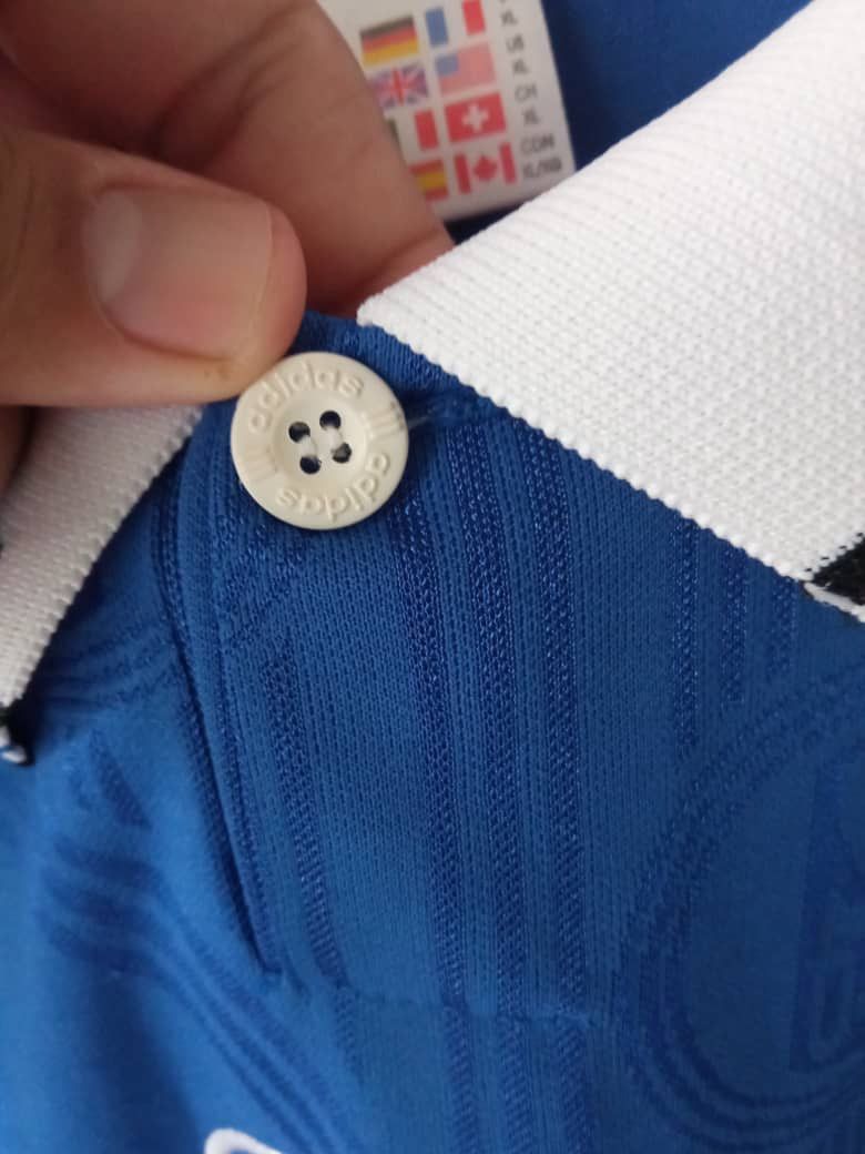 Adidas Schalke 1996-1997 Home Jersey Size US XL / EU 56 / 4 - 6 Thumbnail