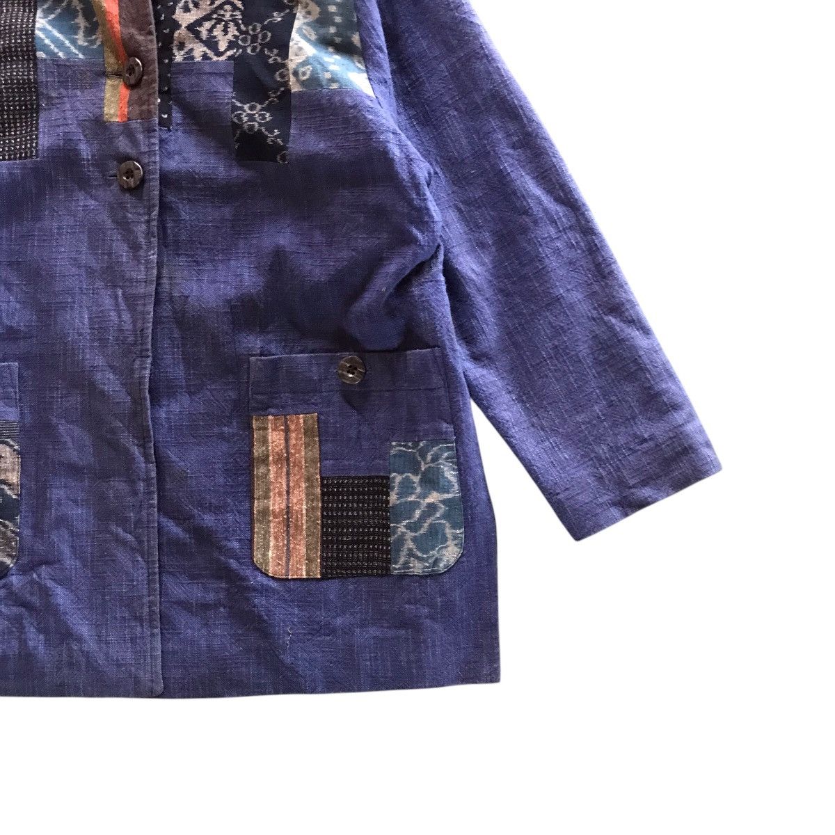 Blue Blue Japan × Indigo × Kapital Vintage Patchwork Indigo Inspired Kapital Style Size US M / EU 48-50 / 2 - 2 Thumbnail