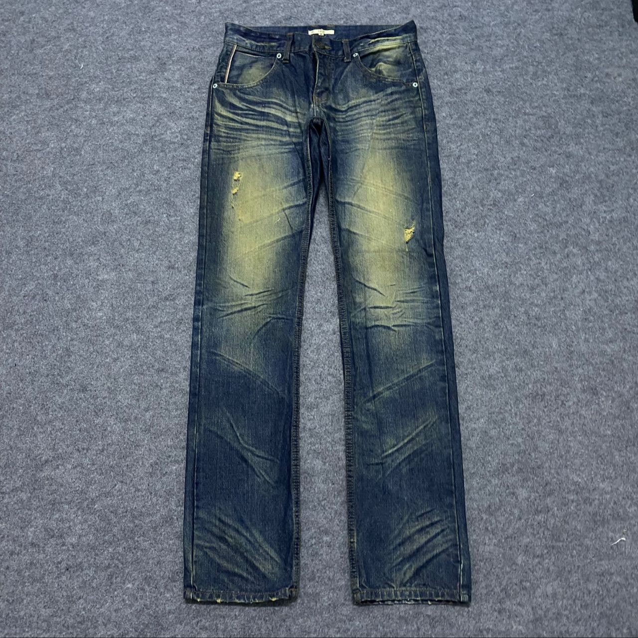 If Six Was Nine 💥Best Offer💥Vintage Imp Japanese Brand Distressed Denim Size US 32 / EU 48 - 1 Thumbnail
