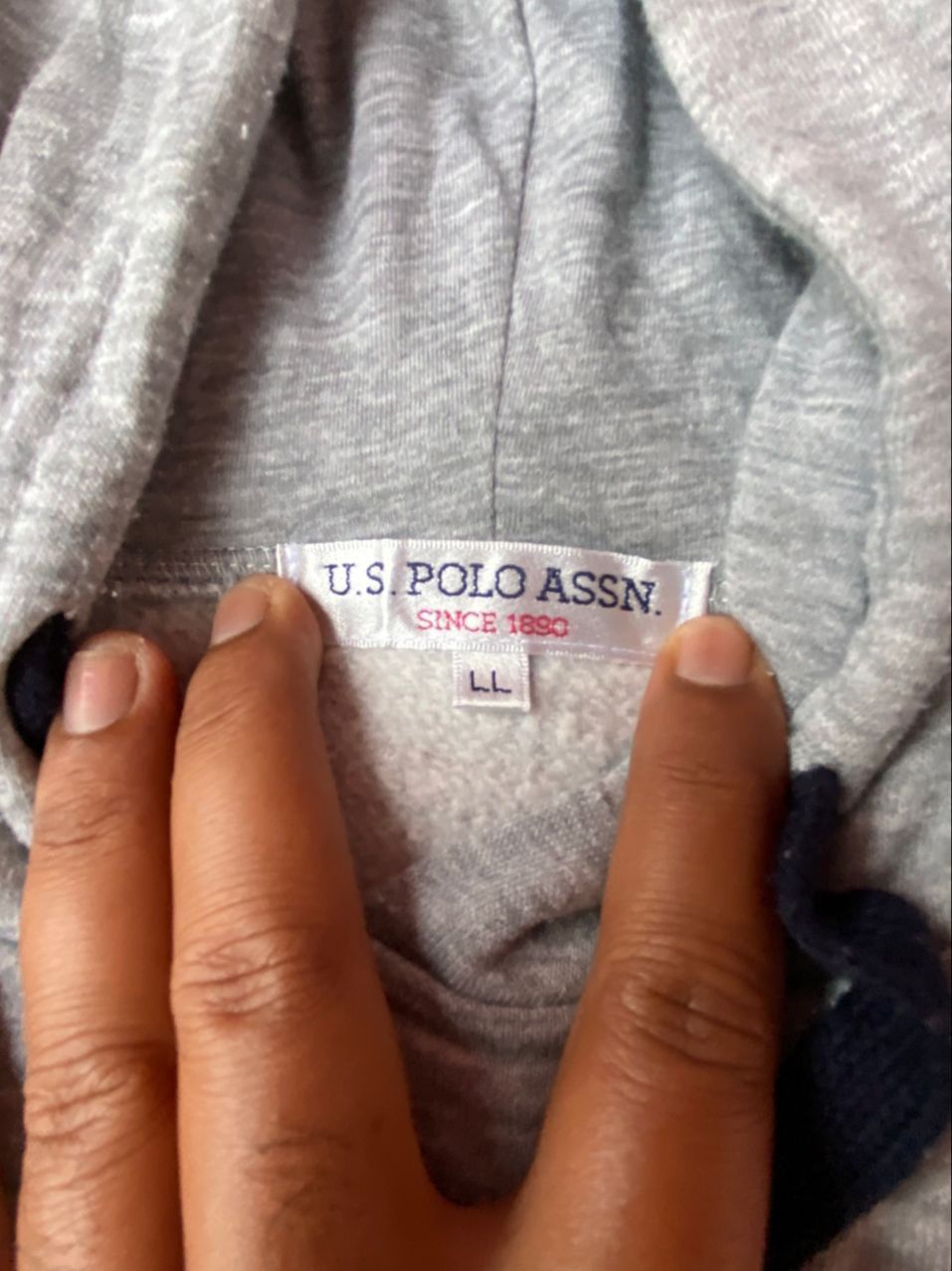 U.S. Polo Assn. × Vintage Vintage Us Polo Asn Hooded Small Pony Size US L / EU 52-54 / 3 - 5 Thumbnail