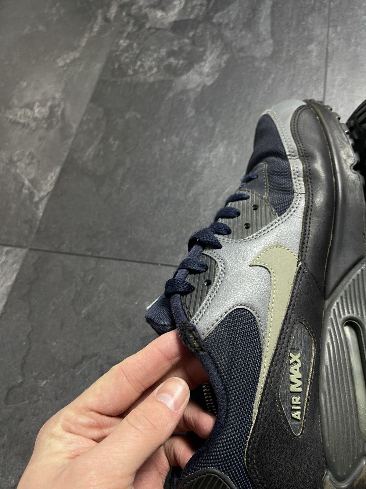 Nike × Streetwear × Vintage Vintage Nike air max 90 essential obsidian Size US 10 / EU 43 - 14 Thumbnail