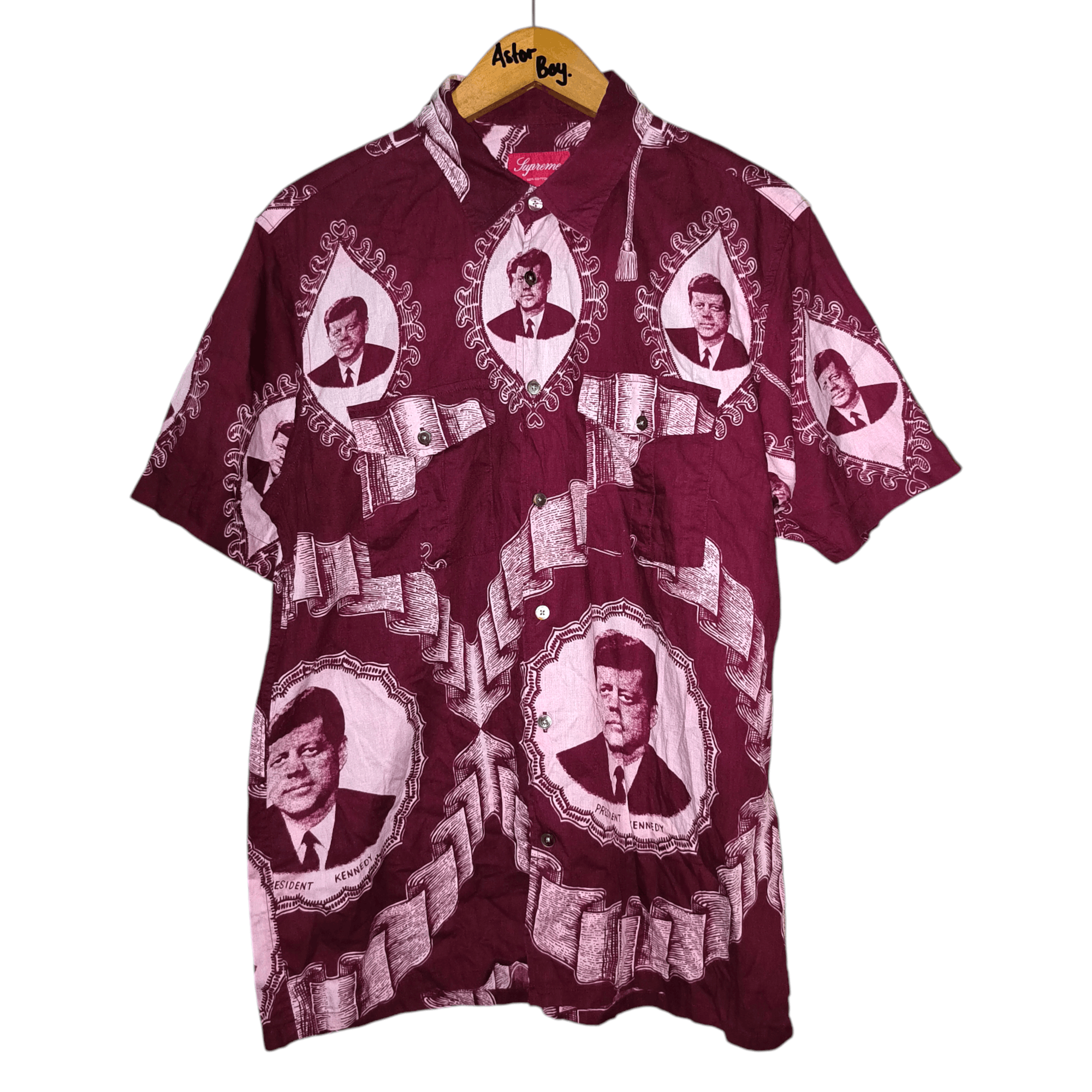 SS 2013 SUPREME x John F. Kennedy Button Up Shirt