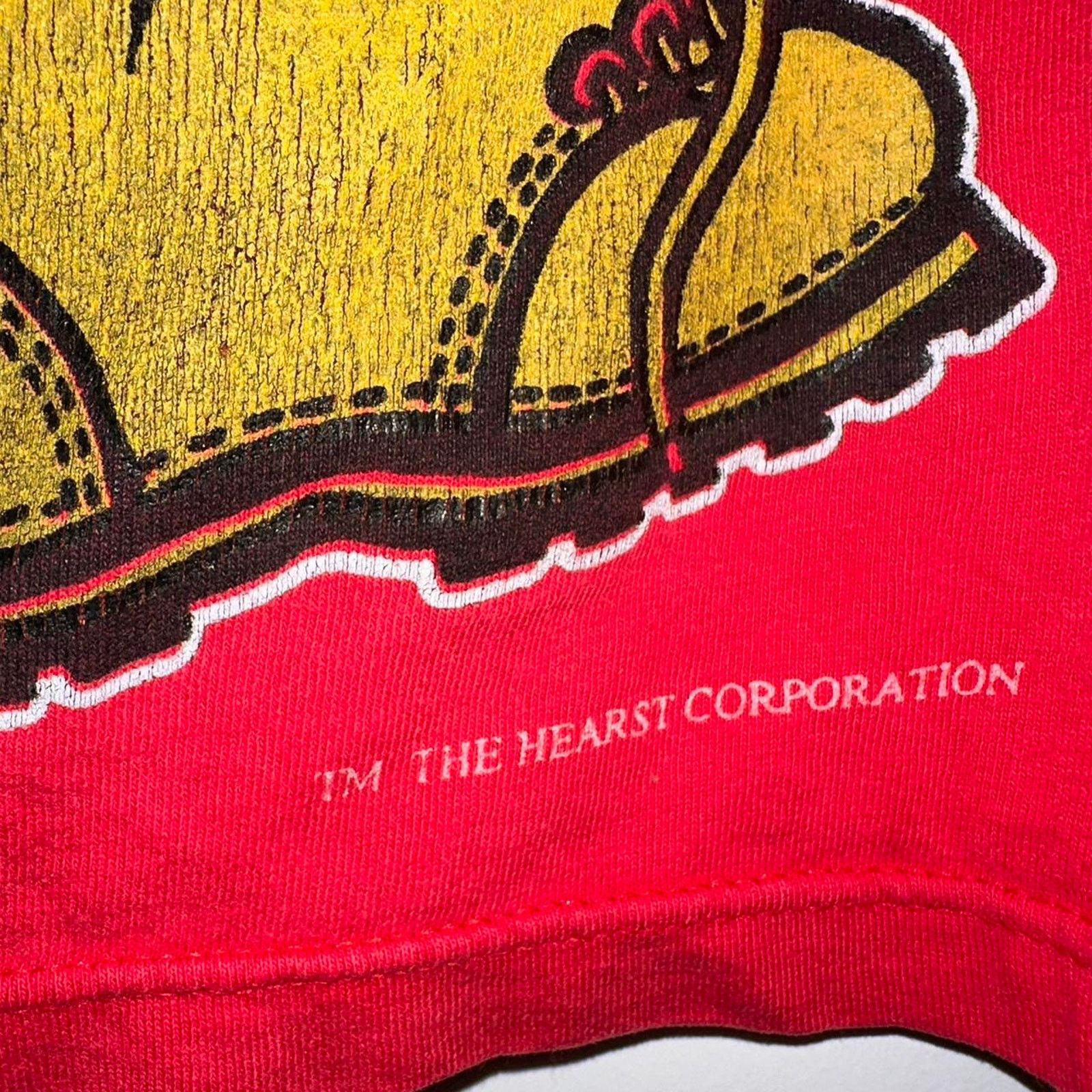 Signal Sport × Vintage RARE Vintage 1993 Popeye Double Layered T Shirt size L Size US L / EU 52-54 / 3 - 7 Thumbnail