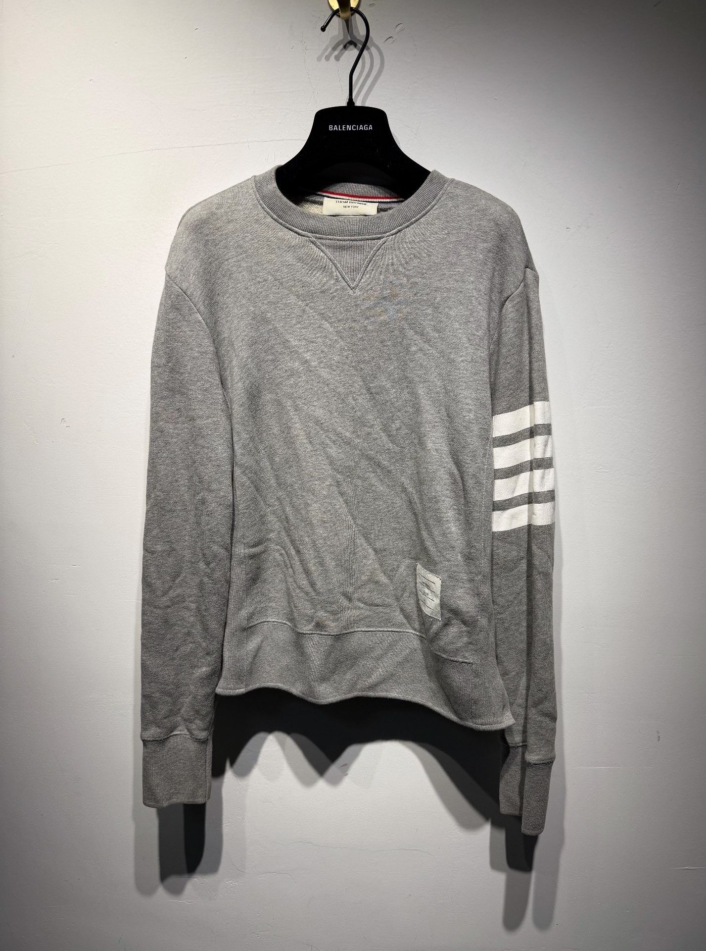 Thom Browne Thom Browne Striped Brown Hoodie 0 Men Size US XS / EU 42 / 0 - 1 Thumbnail