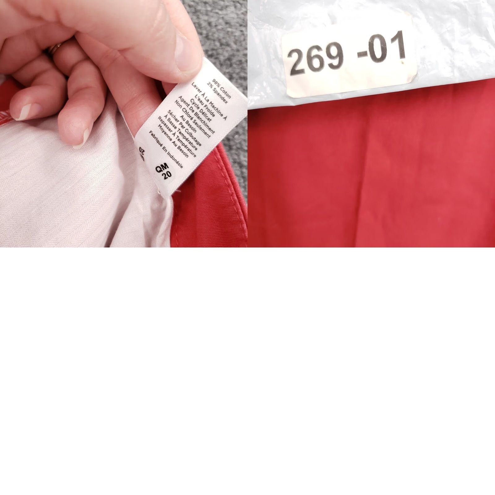 Talbots Talbots Pants Womens 8 Red Flat Front Skimmer Mid Rise Button Hem Pockets Stretch Casual Formal Business 8 Womens Red Skimmer Pants Size 30" / US 8 / IT 44 - 9 Thumbnail