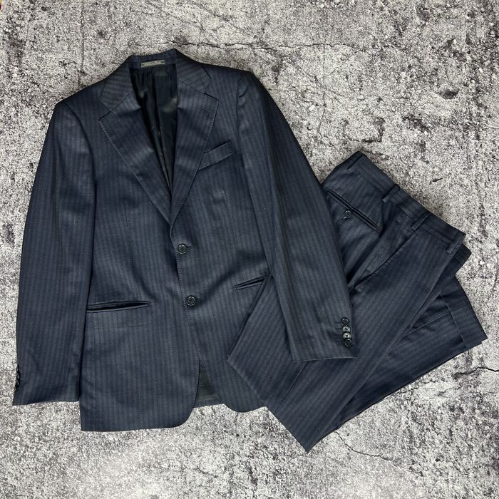 Vintage Salvatore Ferragamo Suits Wool Made in Italy Size 48 | Grailed