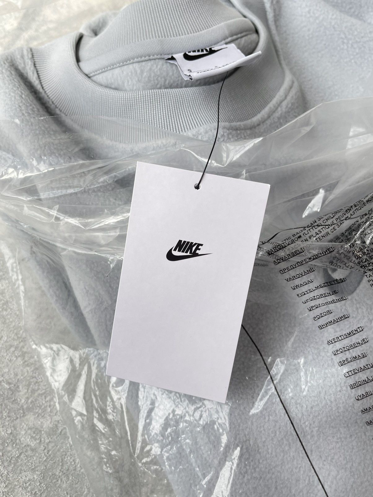 Nike × Nike ACG × Vintage Nike Fleece Center Swoosh Sweatshirt - NWT Size US S / EU 44-46 / 1 - 10 Thumbnail