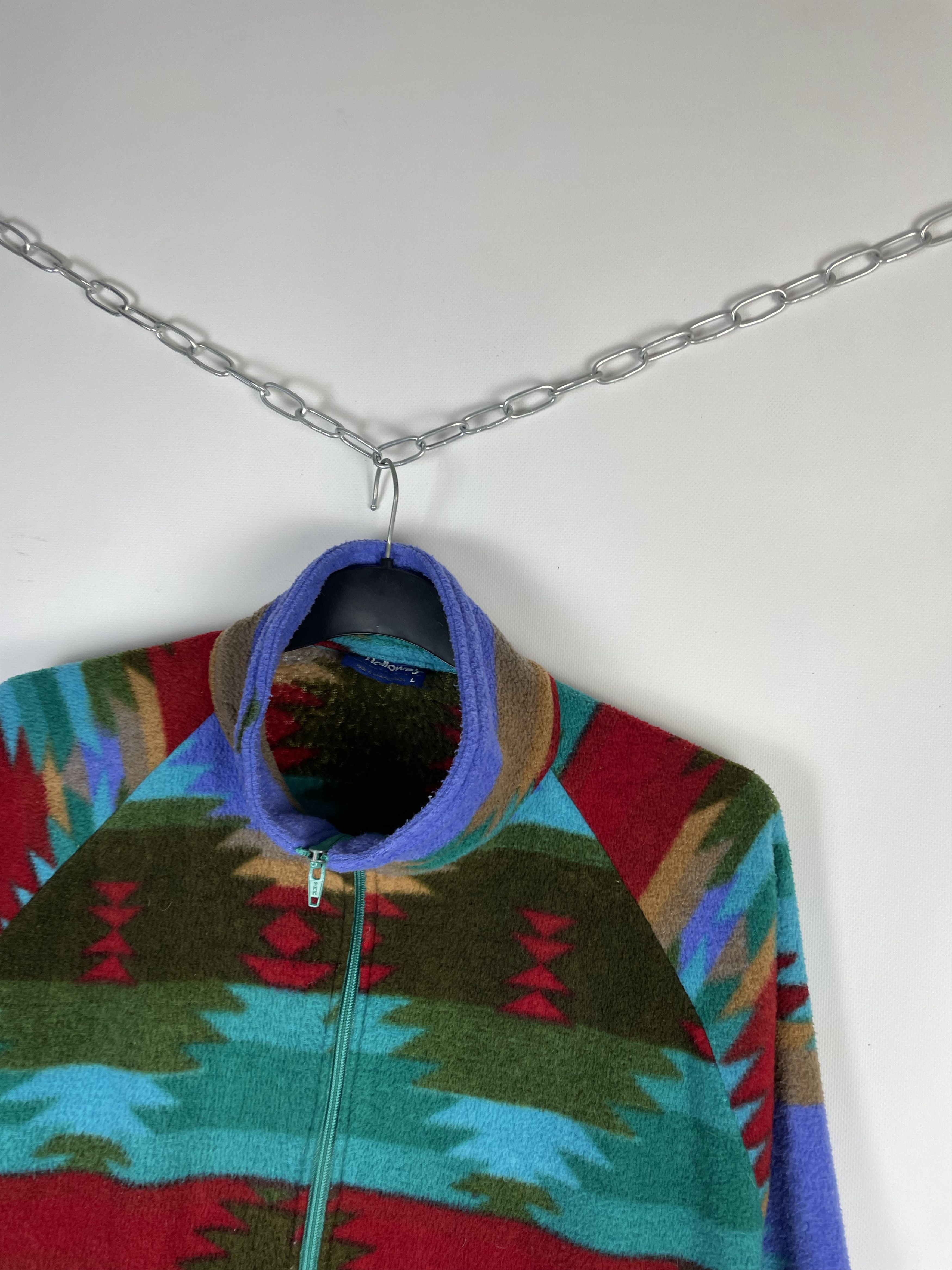 Vintage Vintage USA Fleece Sherpa Jacket 90s Size US L / EU 52-54 / 3 - 4 Thumbnail
