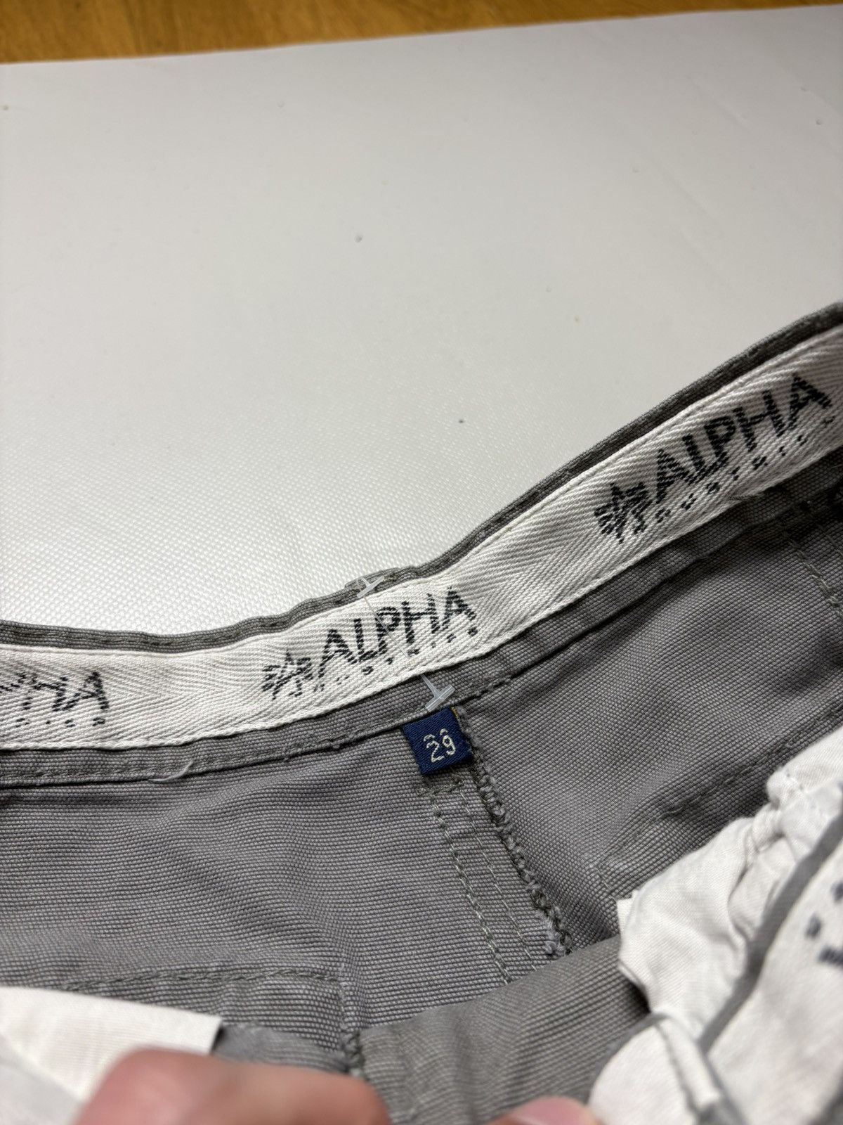 Alpha Industries Vintage Alpha Industires Cargo Shorts Size US 29 - 4 Thumbnail