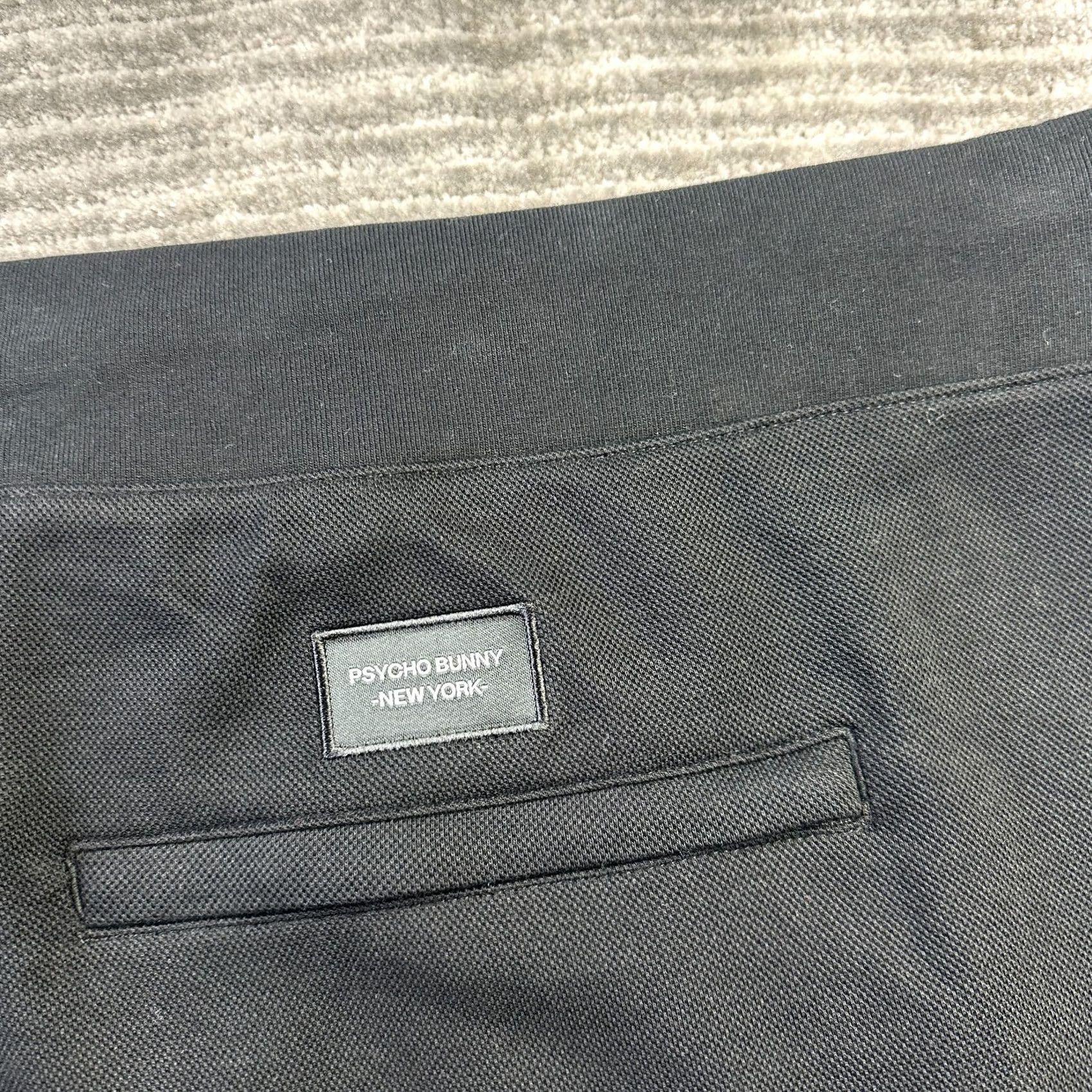 Psycho Bunny Psycho Bunny Shorts Mens 3XLT 3XL Tall Black Sweat Knit Fleece Logo Size US 39 - 5 Thumbnail