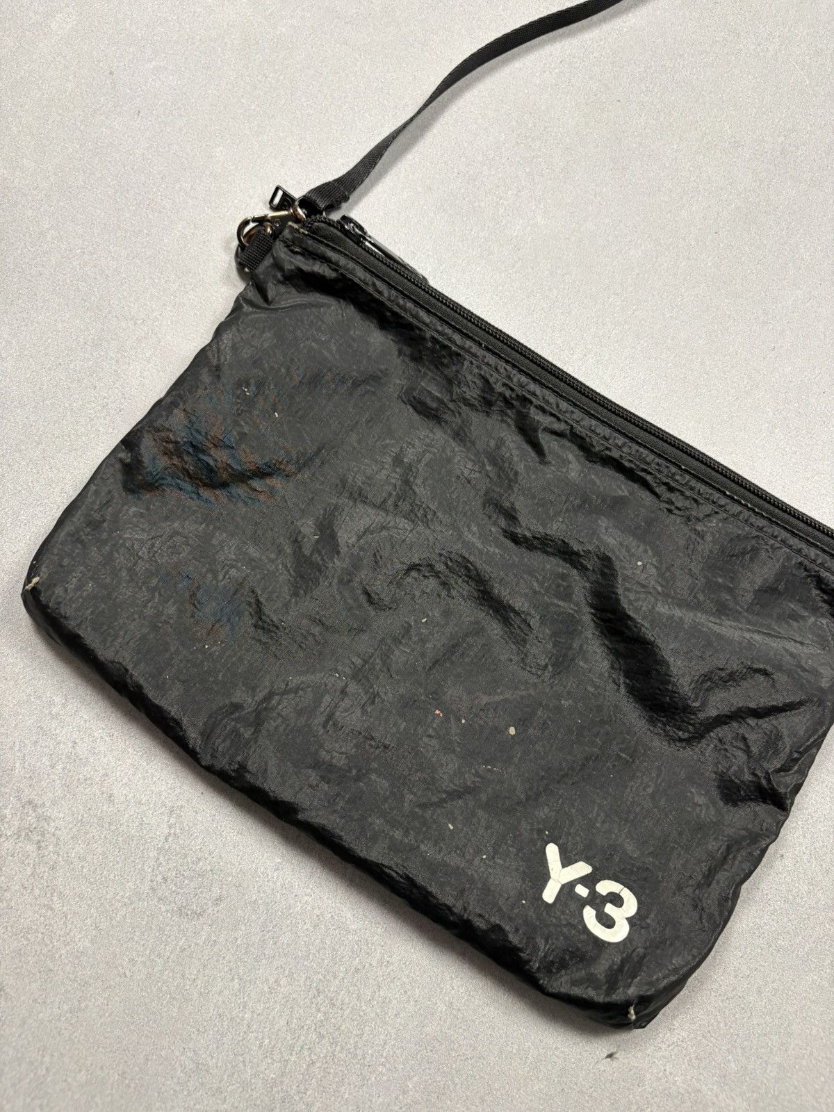 Y-3 Y-3 Yohji Yamamoto Nylon Crossbody Shoulder Bag Black Adidas Size ONE SIZE - 2 Thumbnail