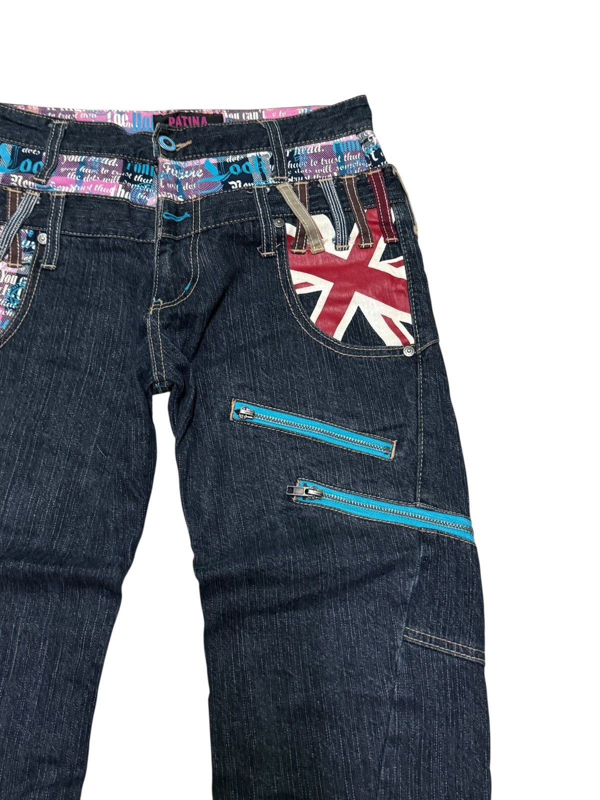 Japanese Brand Japan PATINA Double Waist Zipper Multipocket Denim Pants Size US 28 / EU 44 - 5 Thumbnail