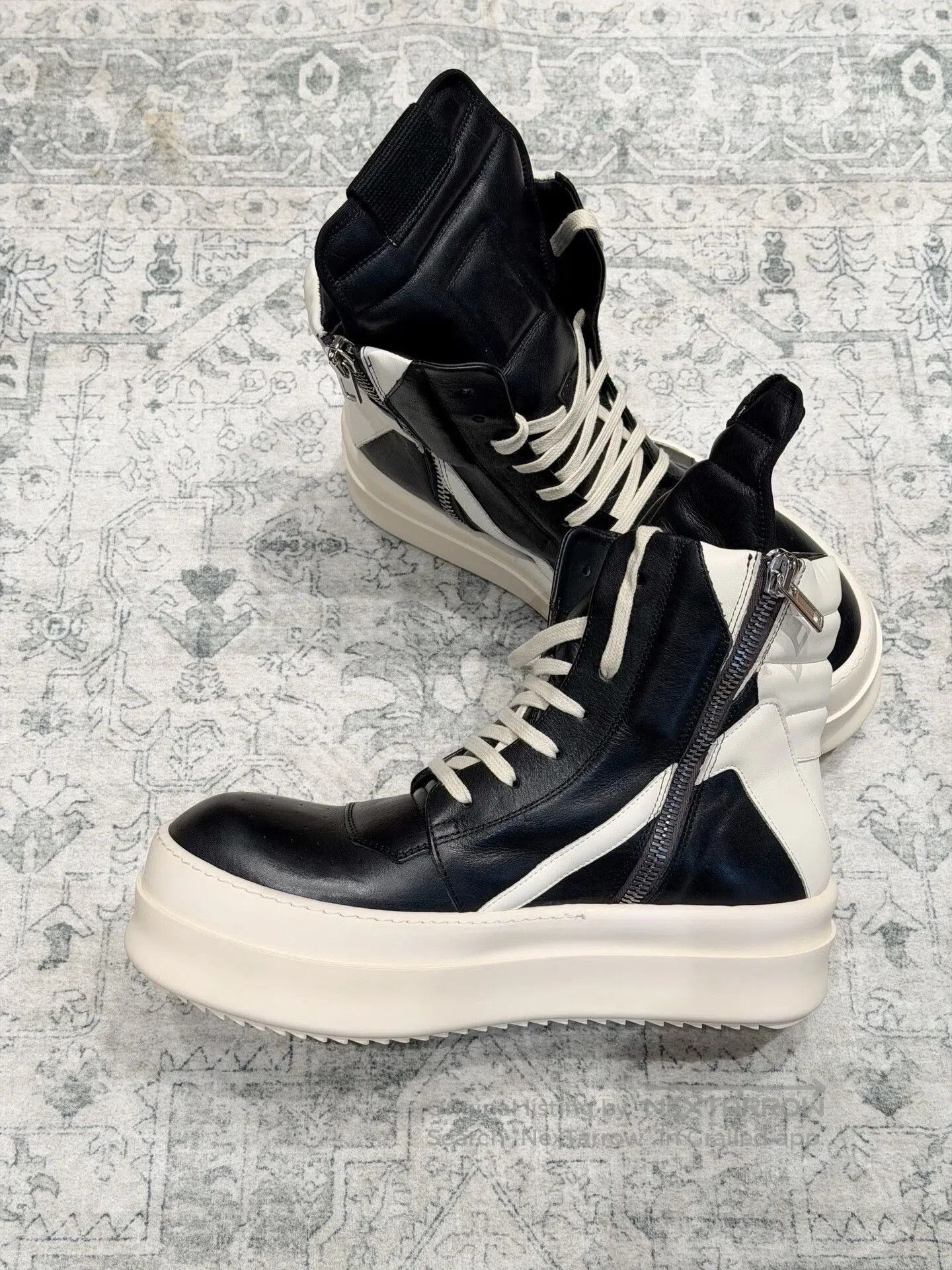 Rick Owens Rick Owens Platform Inverted Triangle High-Top. Size US 10 / EU 43 - 6 Thumbnail