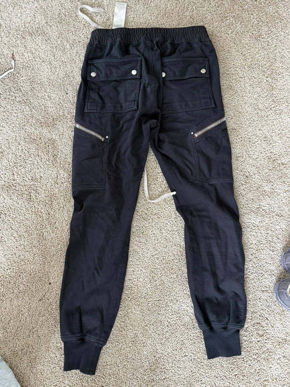 Rick Owens Rick Owens FW20 Performa Cargo Joggers Black Sz 36 / IT 46 Size US 36 / EU 52 - 2 Thumbnail