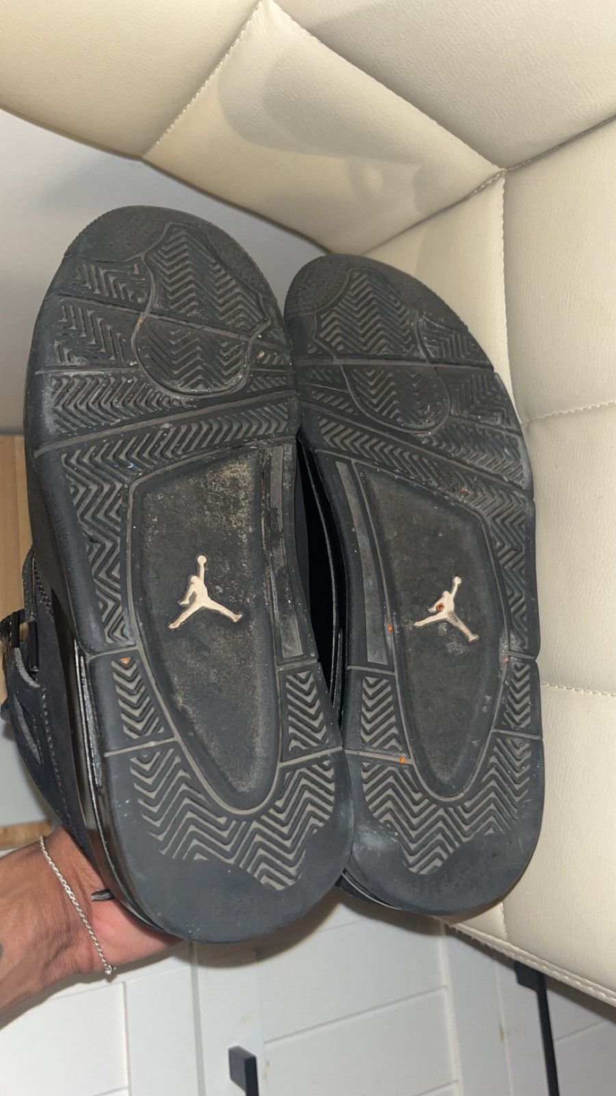 Jordan Brand Size 8.5 - Jordan 4 Retro Mid Black Cat Size US 8.5 / EU 41-42 - 5 Thumbnail