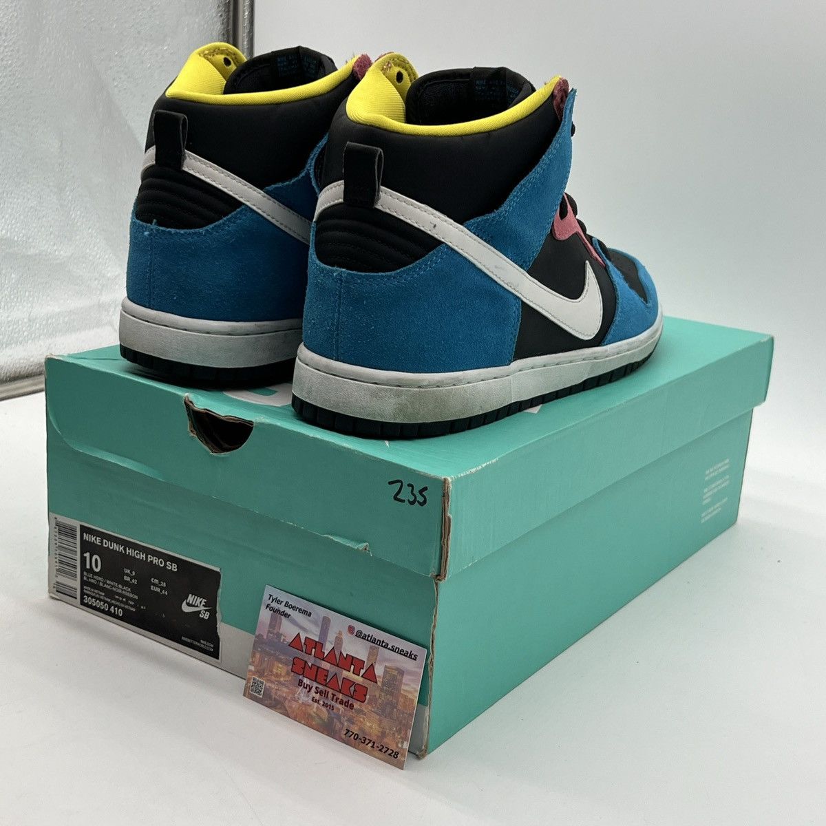 Nike Nike dunk high bazooka Joe Size US 10 / EU 43 - 5 Thumbnail
