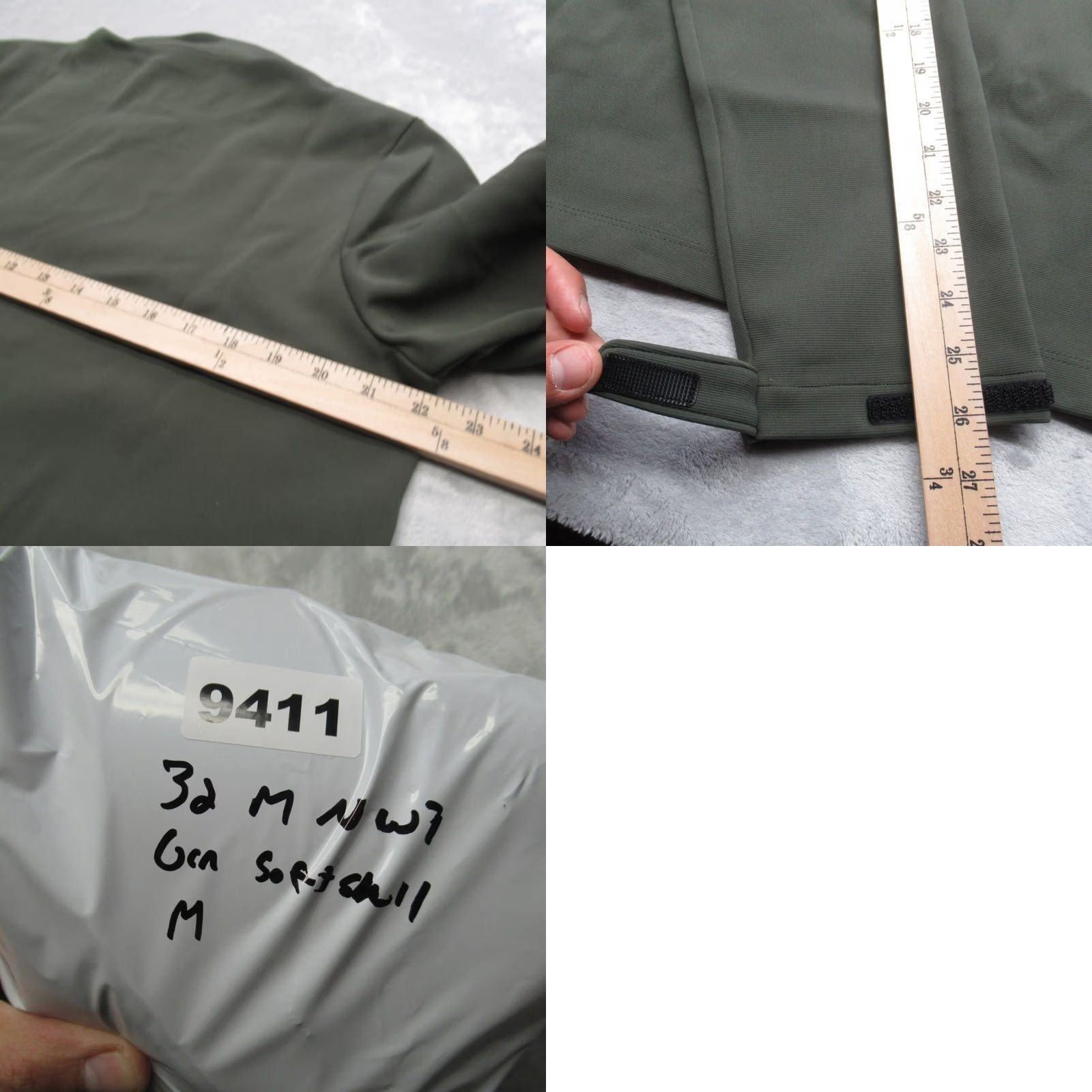 Vintage 32 Degrees Heat Softshell Jacket Mens M Green Full Zip Pockets Lightweight Breathable Windbreaker Outdoor Casual 90s? Size US M / EU 48-50 / 2 - 9 Thumbnail
