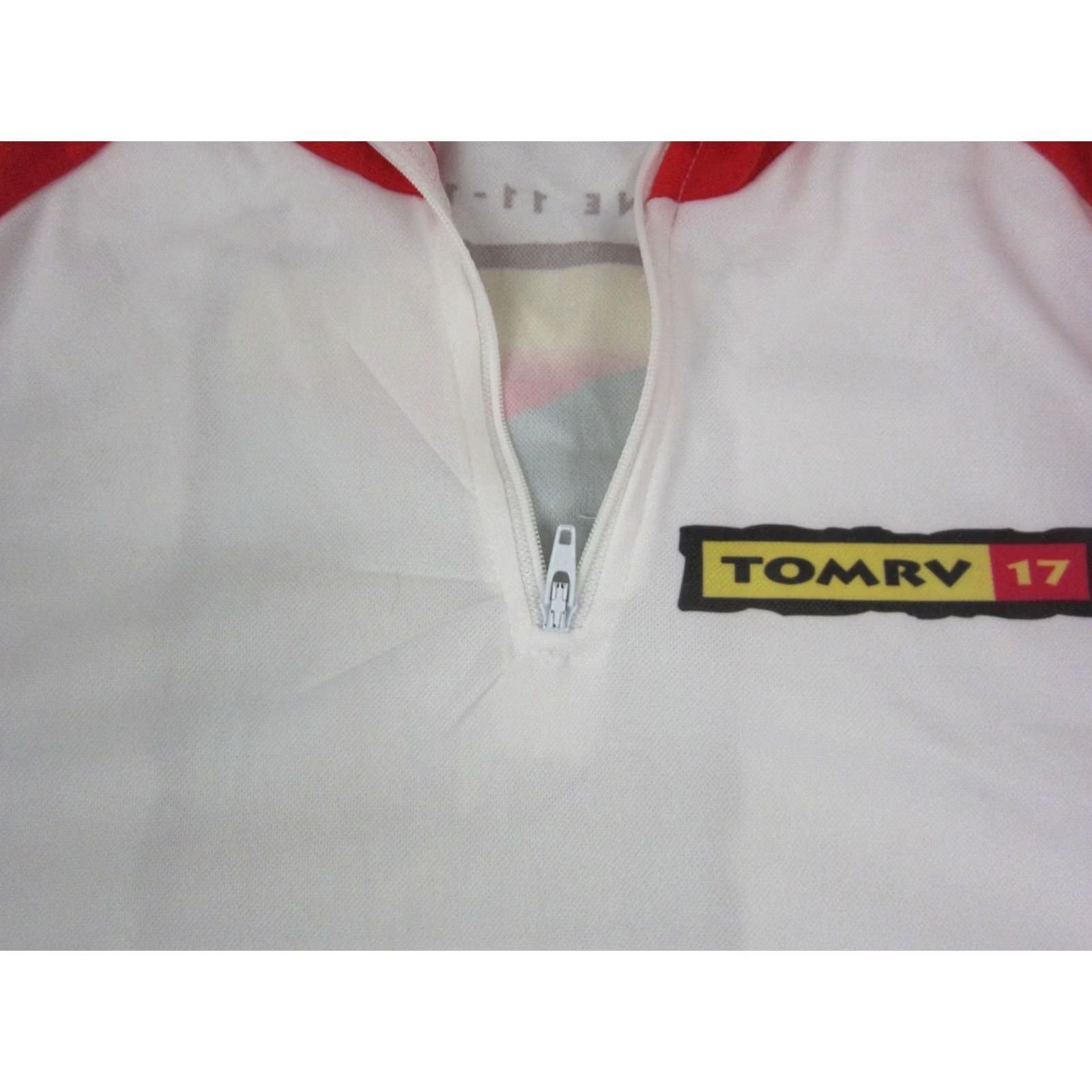 Vintage VINTAGE Cycling Jersey Mens XL White Red Mississippi River TOMRV 17 80s Size US XL / EU 56 / 4 - 4 Thumbnail