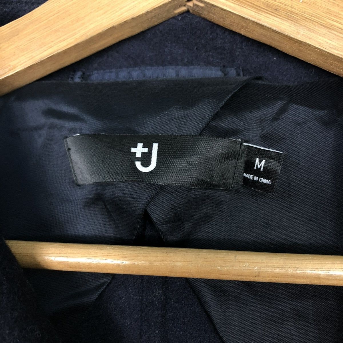 Jil Sander 🔥RICH BLACK WOOL LONG JACKET JILL SANDER J+ DOUBLE COLLAR Size US M / EU 48-50 / 2 - 19 Thumbnail
