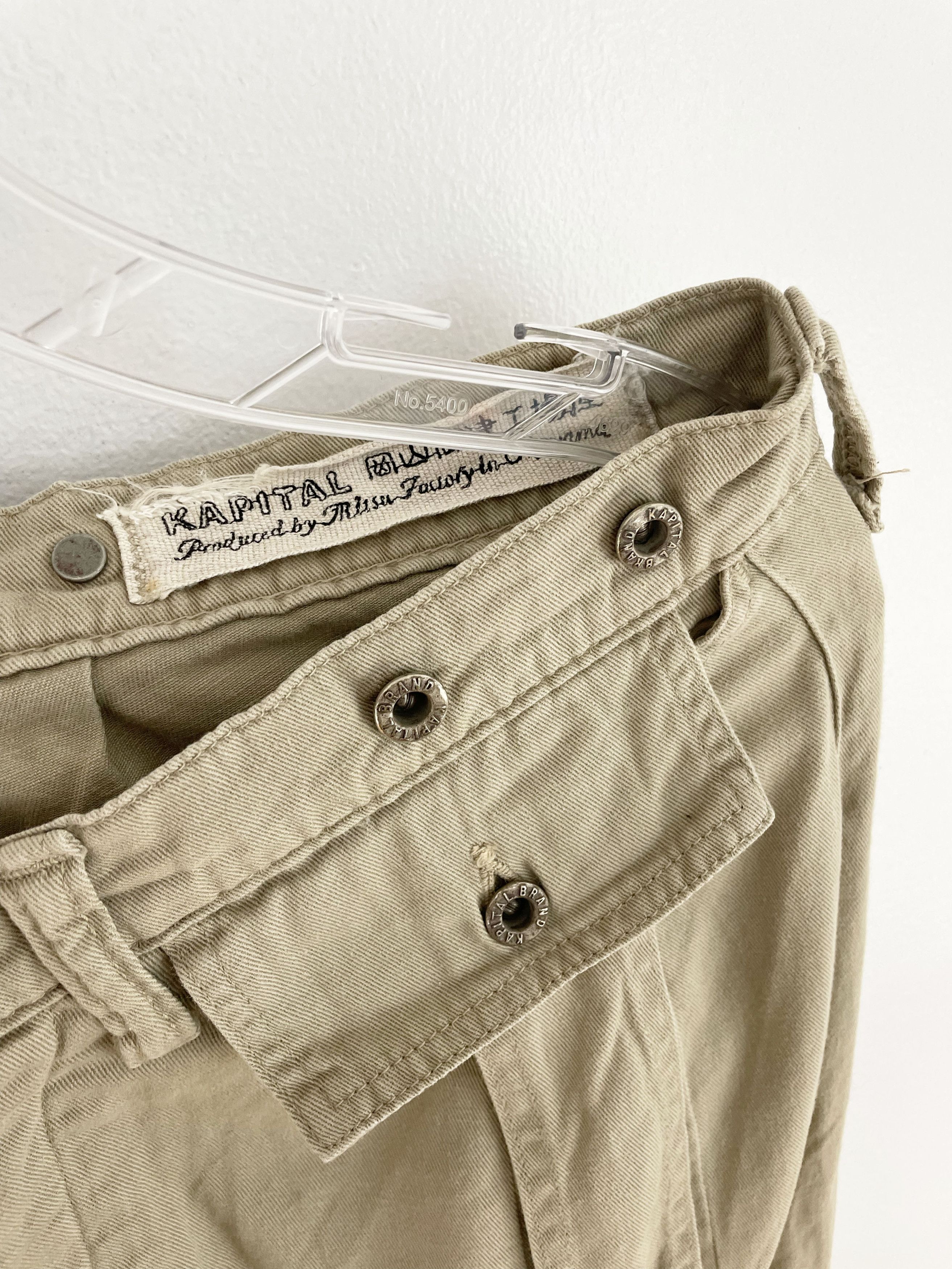 Kapital Cargo Work Pants Size US 30 / EU 46 - 8 Thumbnail