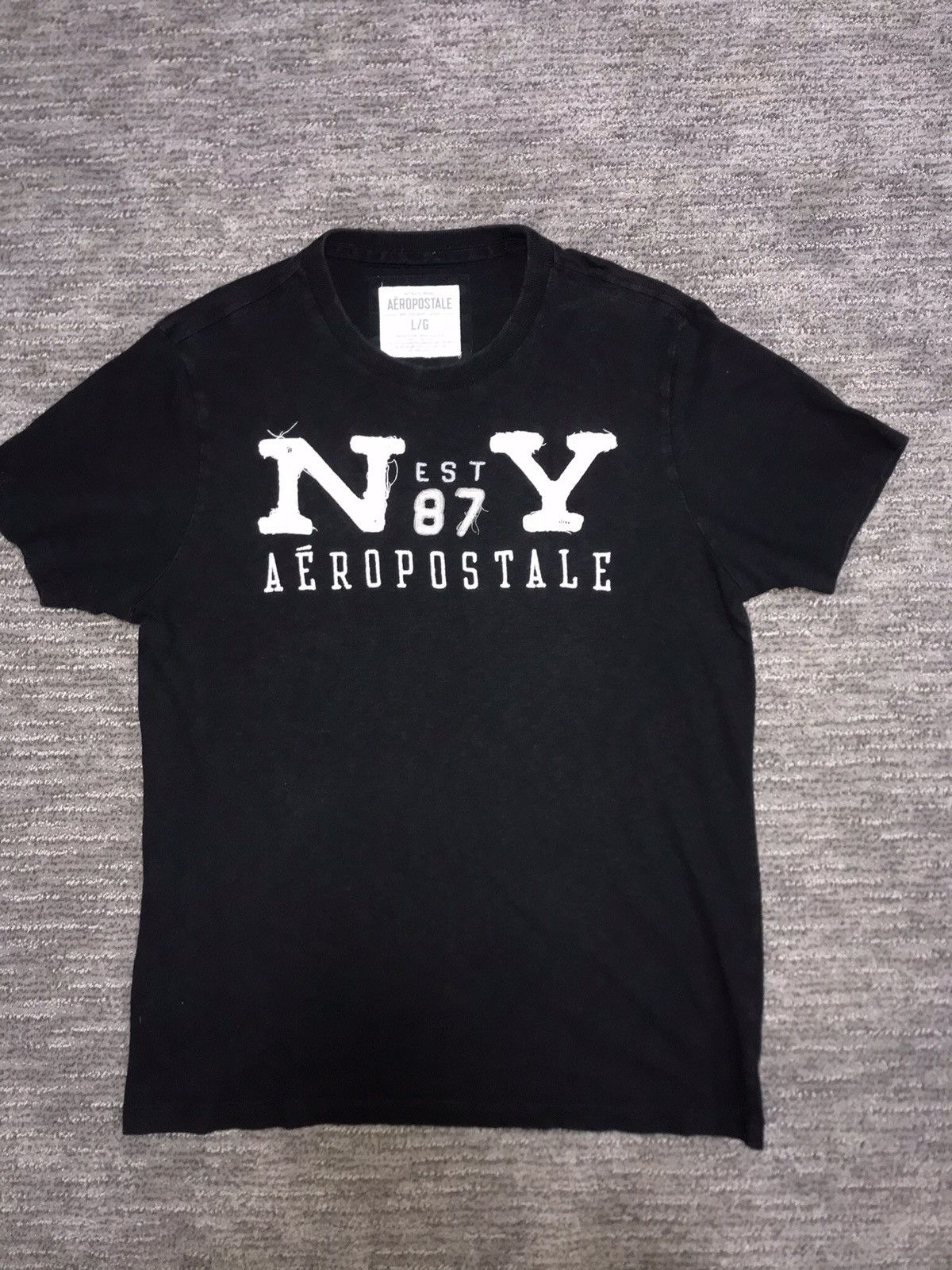 Aeropostale × Vintage RARE EARLY 2000s CRAZY Y2K AÉROPOSTALE SHIRT Size US L / EU 52-54 / 3 - 1 Thumbnail