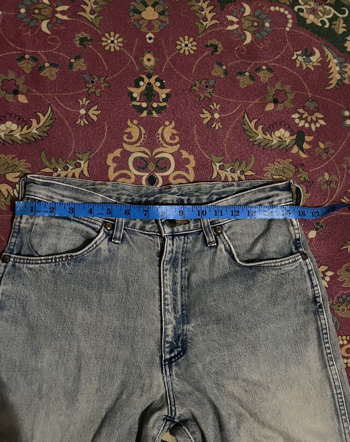 Japanese Brand Vintage Wrangler Bootcut Distressed Faded Denim Size US 31 - 12 Thumbnail