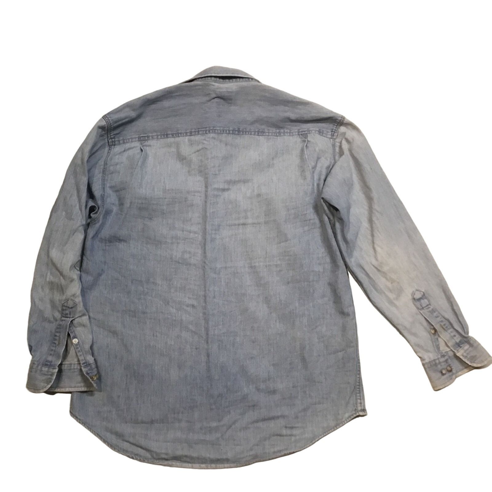Gap Vintage Gap Denim Button Down Shirt Size US L / EU 52-54 / 3 - 5 Thumbnail