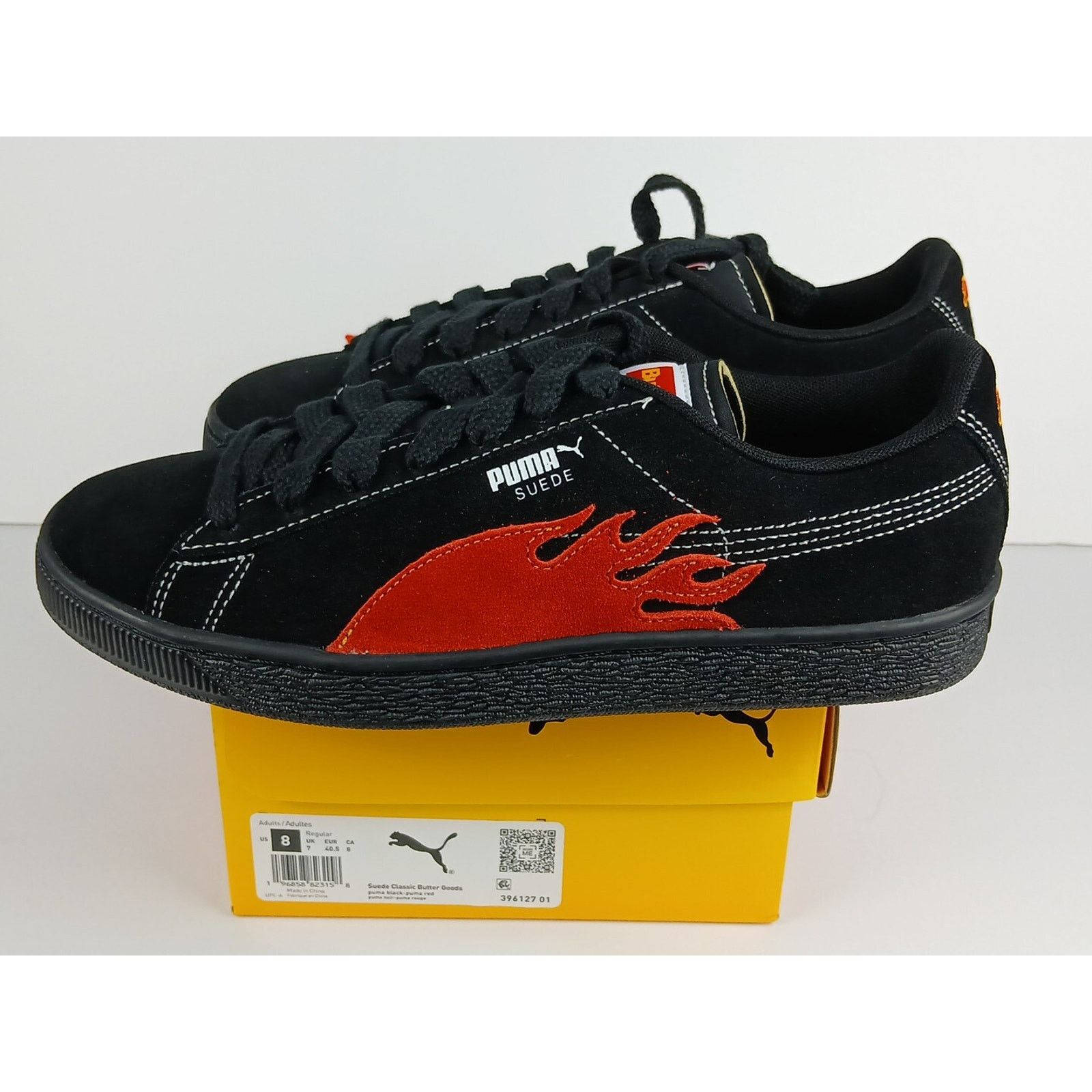 Puma Puma Suede Classic Butter Goods Men Sz 8 BLK Suede Sneakers Size US 8 / EU 41 - 2 Thumbnail
