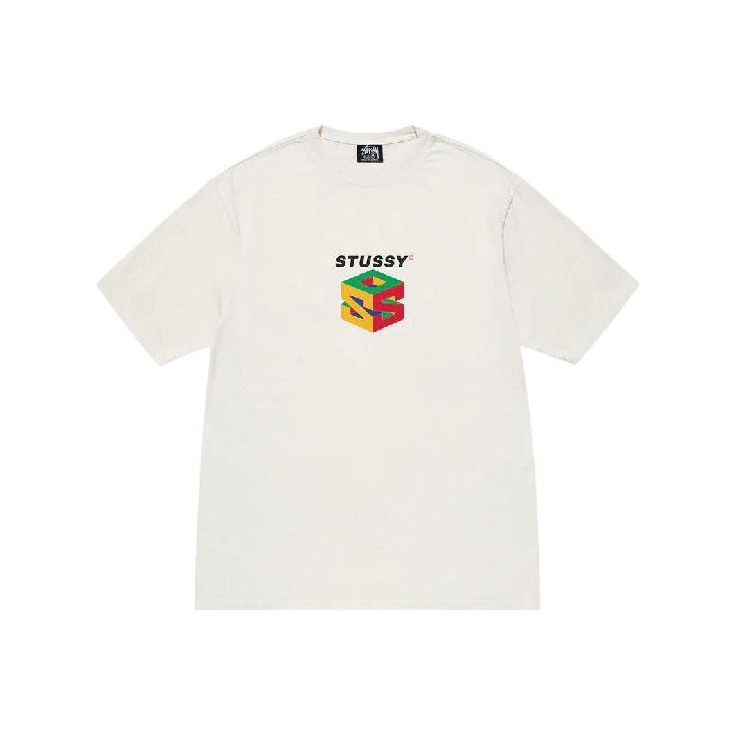 Stussy Stussy Cube Logo Graphic T-Shirt XL Size US XL / EU 56 / 4 - 1 Thumbnail
