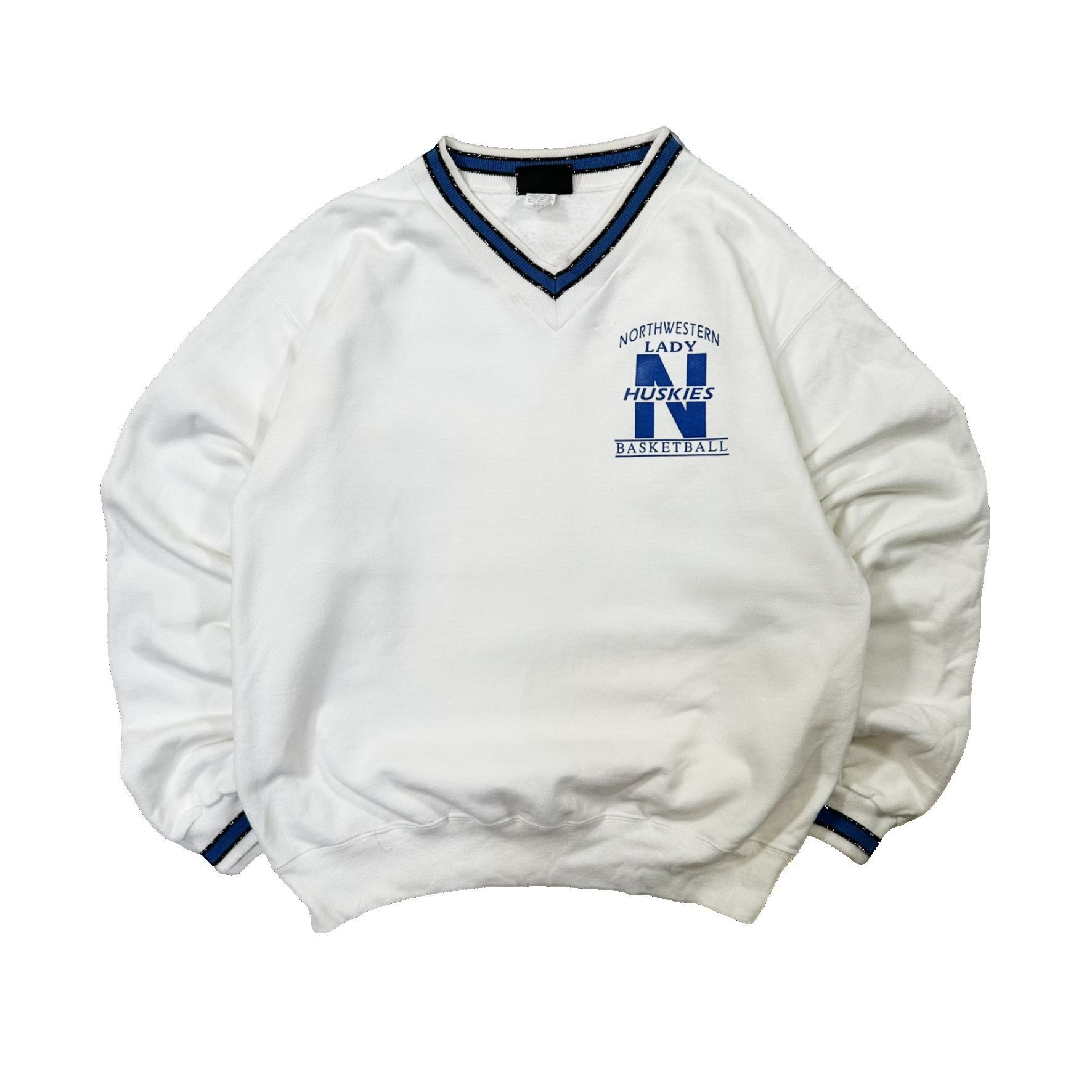 Vintage Vintage 90s Northwestern Lady Basketball Sweater Size US M / EU 48-50 / 2 - 1 Thumbnail