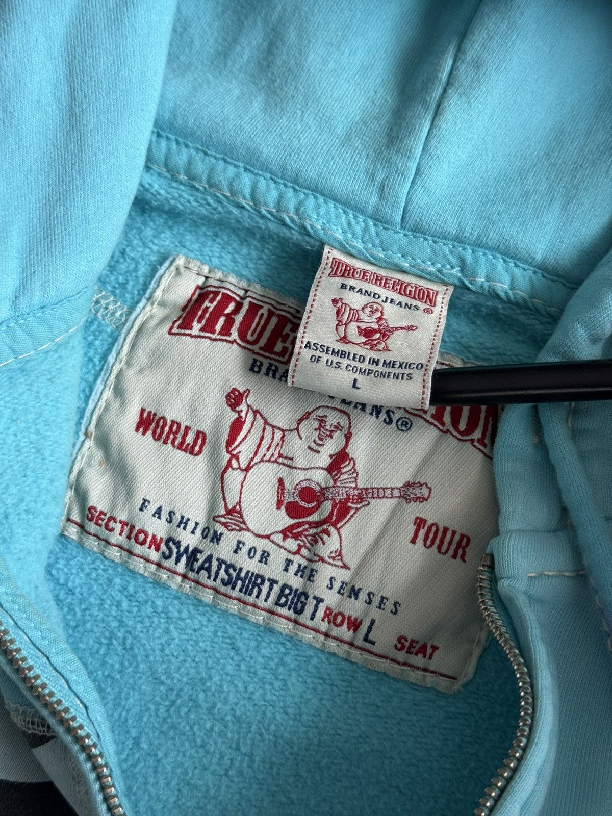 True Religion True Religion x Rolling Stones Zip Hoodie – Size L – Tie Dye Size US L / EU 52-54 / 3 - 10 Thumbnail