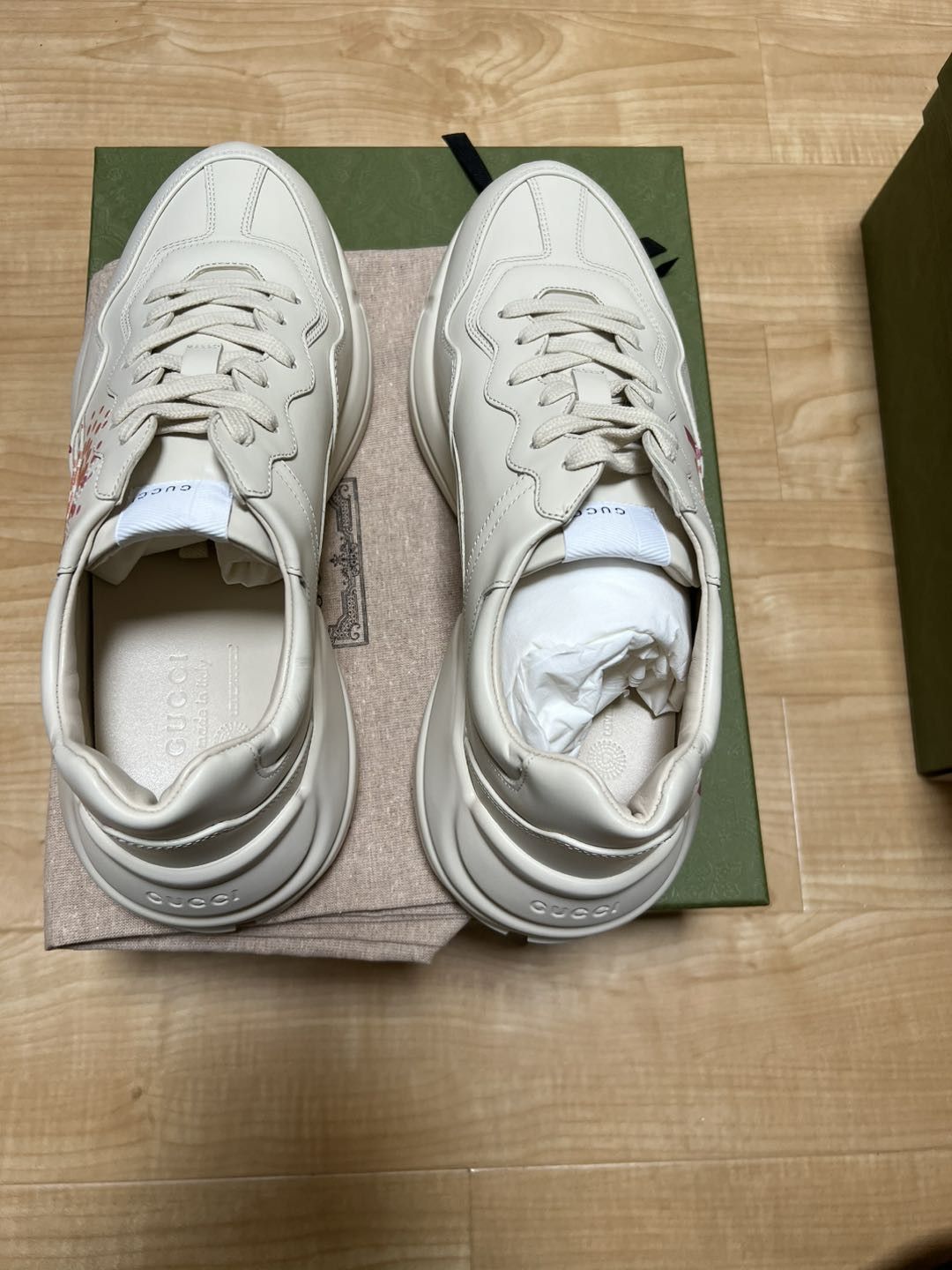Gucci Pablo Delcielo x Gucci Rhyton 'Love Parade' 703810 Size US 11 / EU 44 - 2 Thumbnail