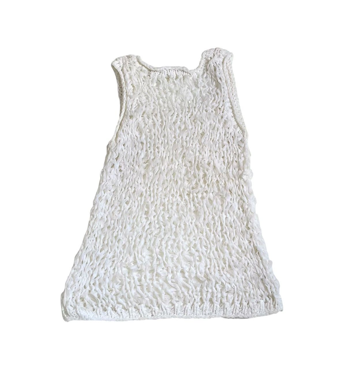 Jil Sander Jil sander mesh knitted tank top Size US S / EU 44-46 / 1 - 6 Thumbnail