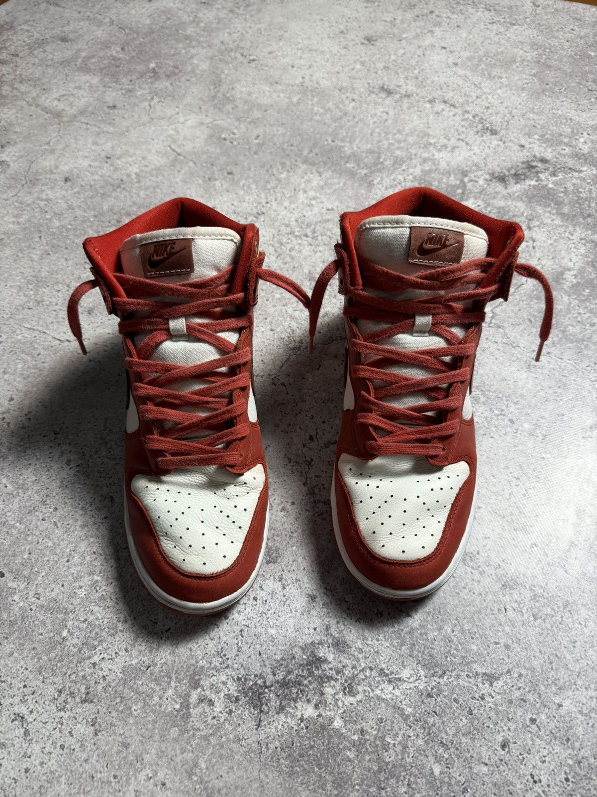 Nike Nike Dunk High LXX White Red Size US 8 / EU 41 - 4 Thumbnail