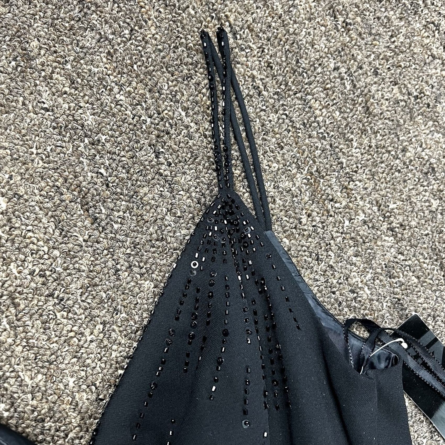 Jones New York VINTAGE Jones New York Black Spaghetti Strap Dress Maxi Dress 10 Women Party Formal Wedding 90s Y2K Size L / US 10 / IT 46 - 5 Thumbnail