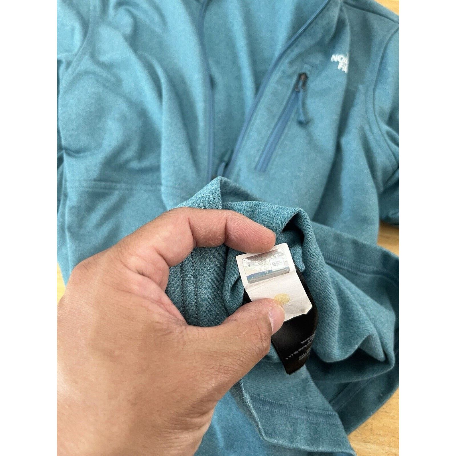 The North Face North Face Sweater Womens XS 1/4 Zip BLUE Lightweight Size S / US 4 / IT 40 - 9 Thumbnail