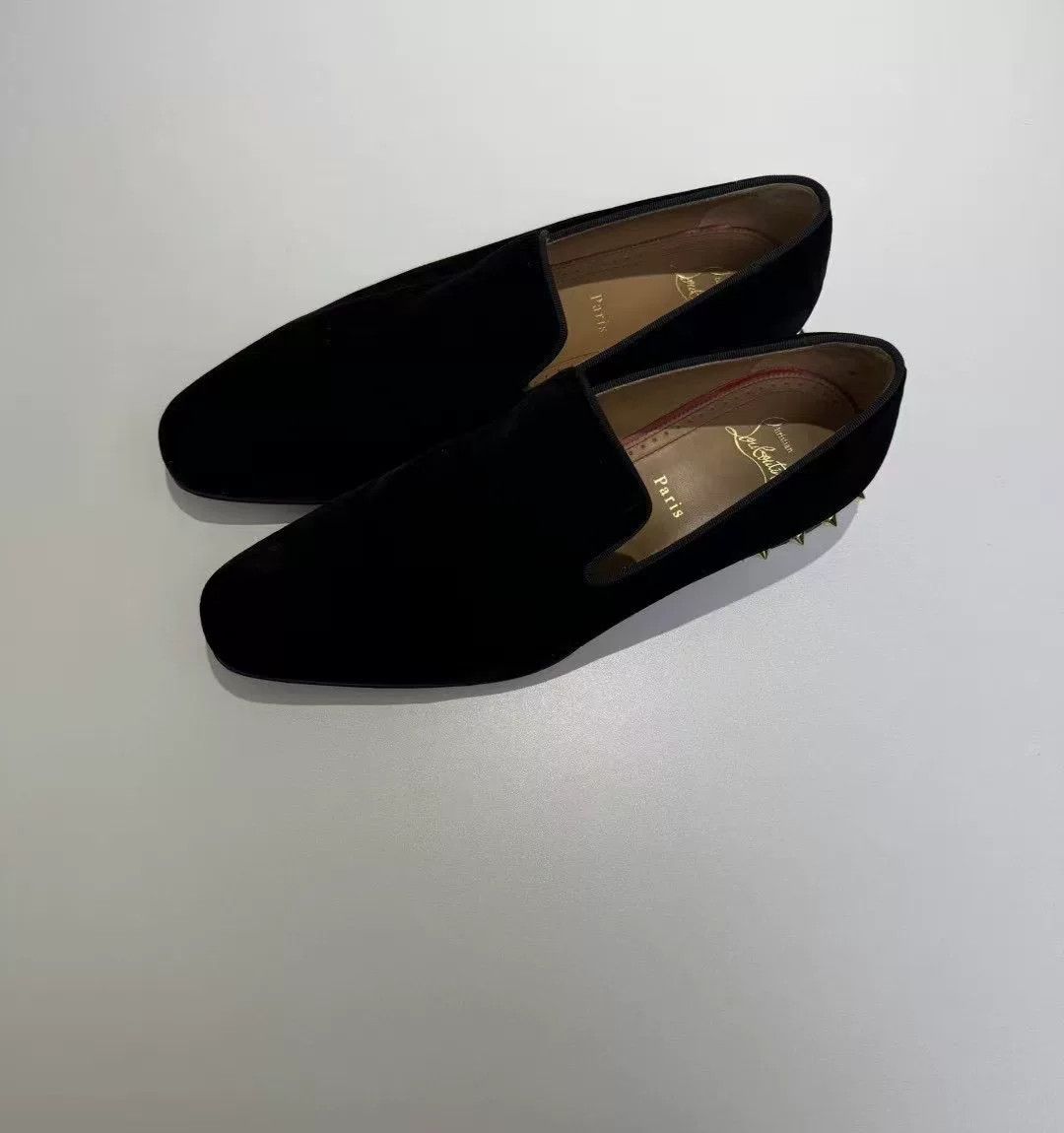 Christian Louboutin Christian Louboutin Suede Rivet Loafers Size US 9 / EU 42 - 1 Thumbnail
